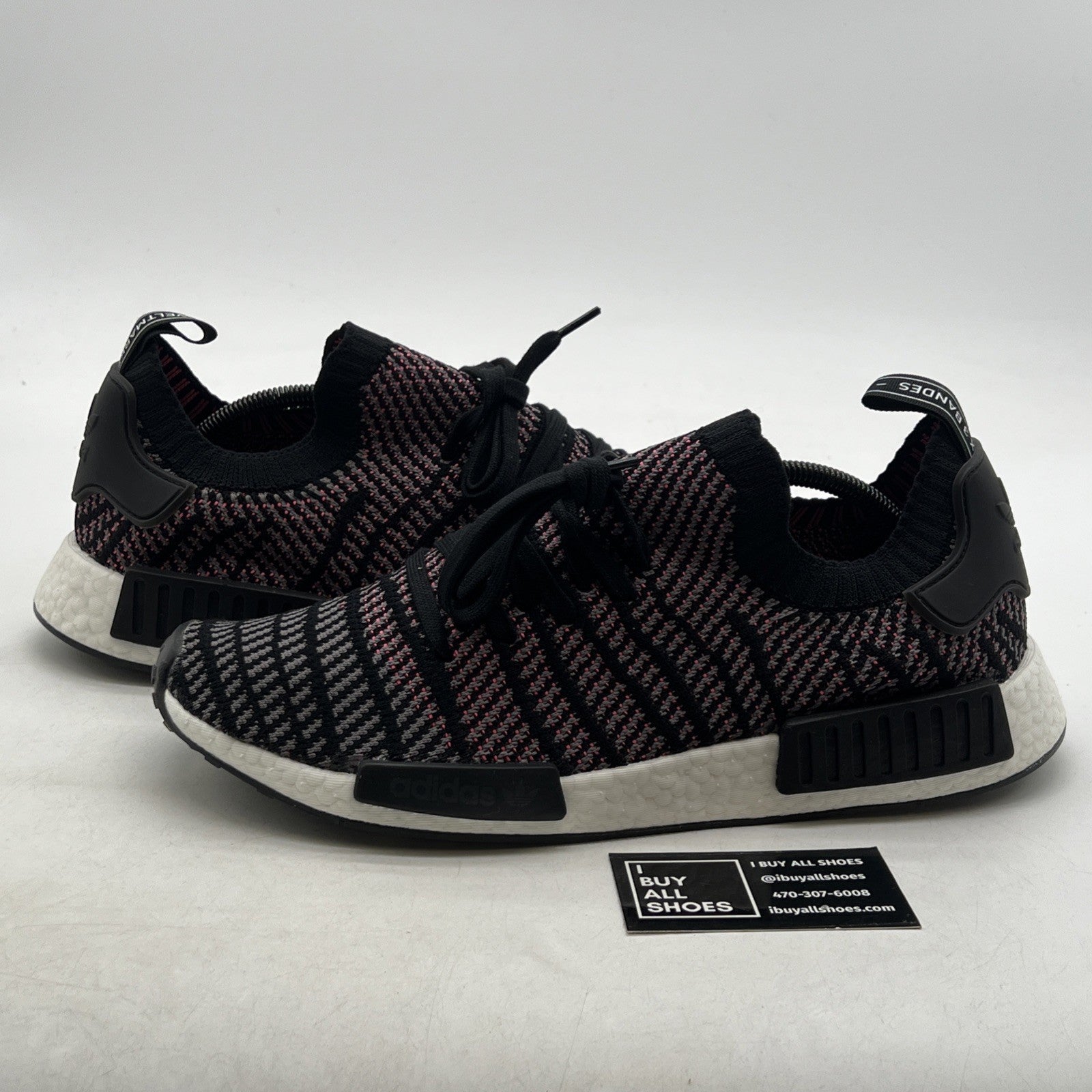 Size 13 - Adidas NMD_R1 STLT Primeknit Solar Pink (CQ2386)