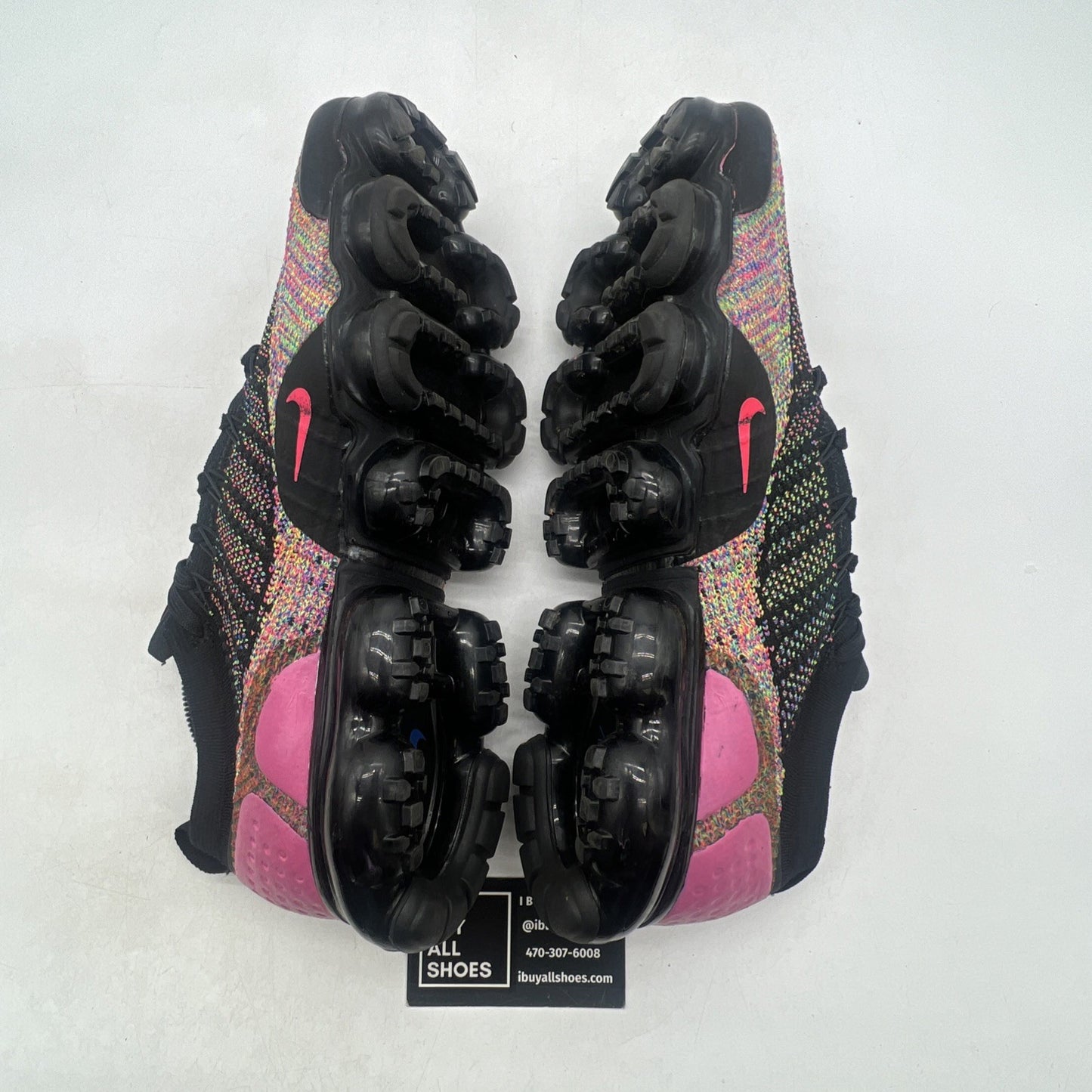Size 11 - Nike Air VaporMax Flyknit 2 Black Multi-Color (942842-017)