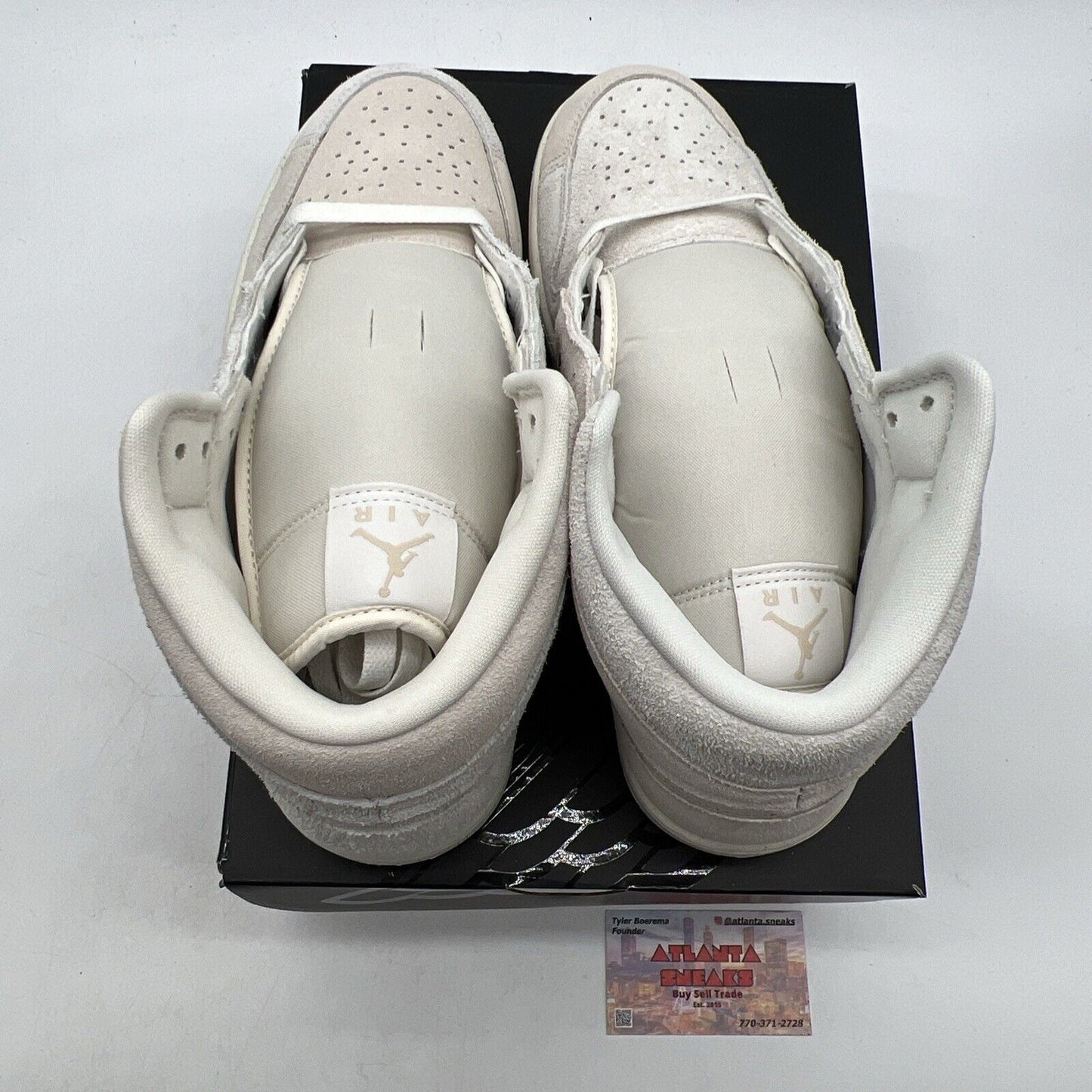 Size 11 - Air Jordan 1 SE Craft Mid Pale Ivory Suede (FQ3224-100)