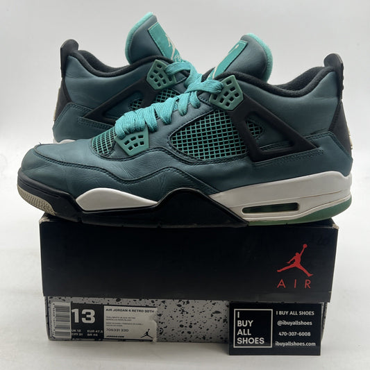 Size 13 - Air Jordan 4 Retro Teal (705331-330)