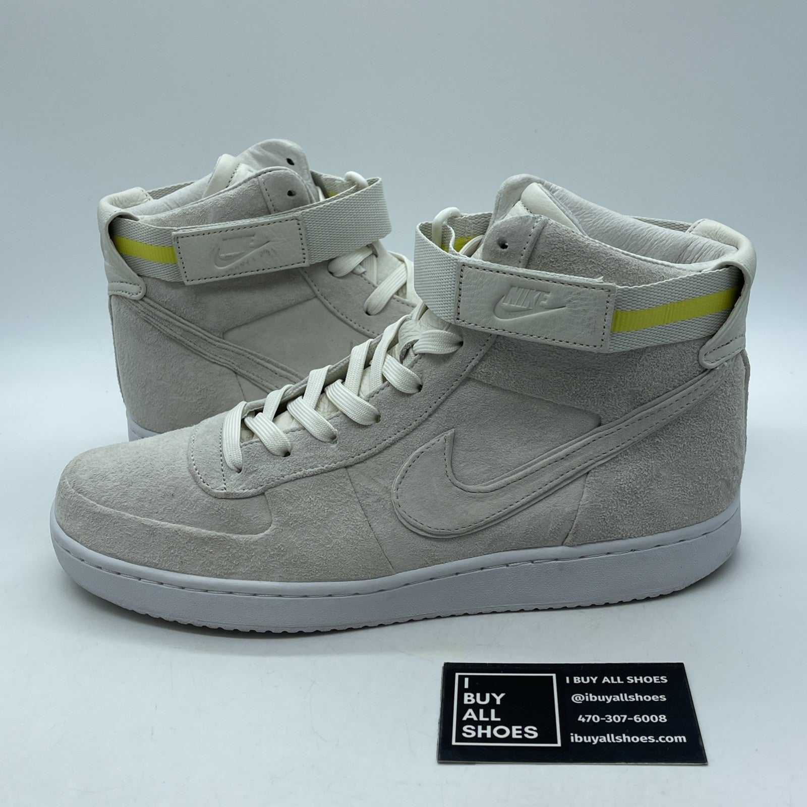 Size 10 - John Elliott x NikeLab Vandal High Sail Suede Leather (AH7171-101)
