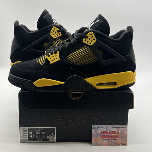 Size 13 - Air Jordan 4 Retro Mid Thunder (DH6927-017)