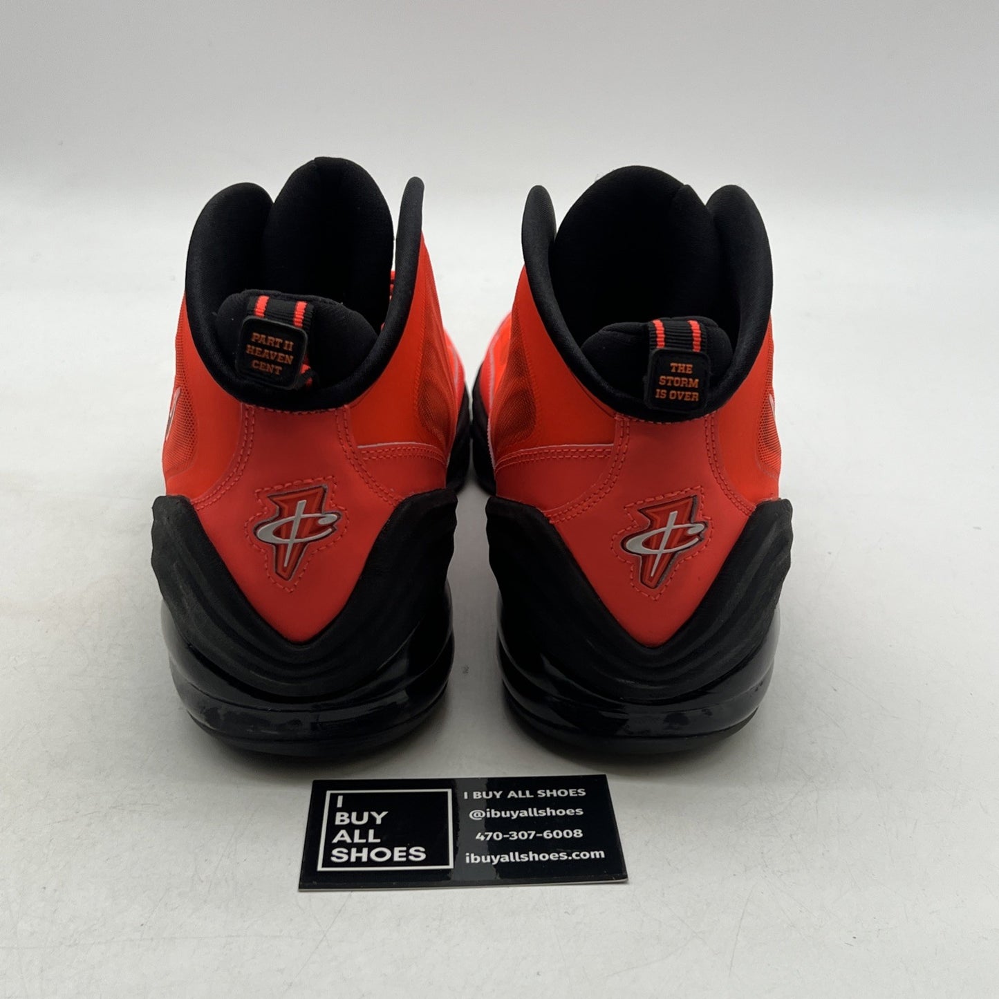 Size 13 - Nike Air Penny 5 Total Crimson (537331-800)