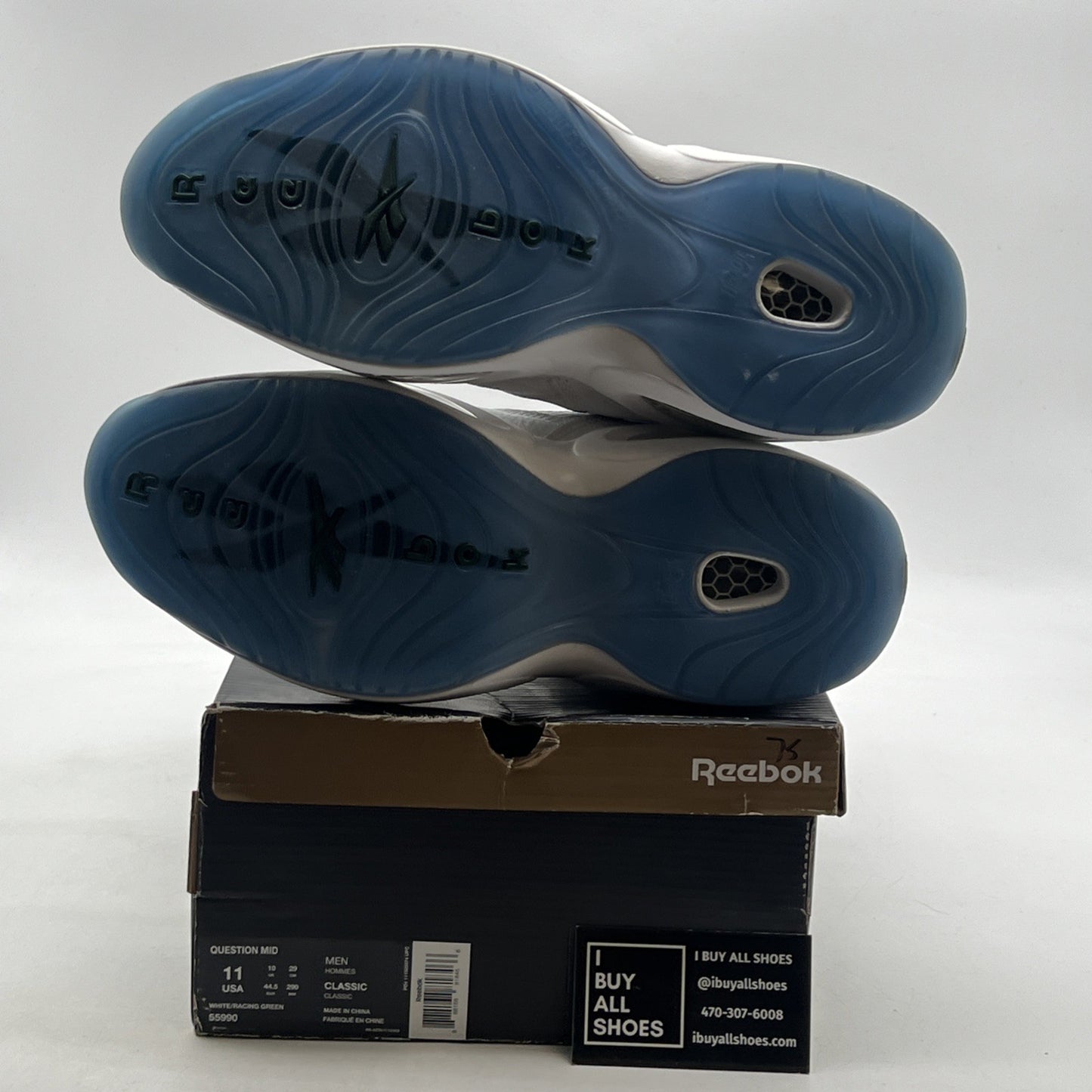 Size 11 - Reebok Question 2015 Mid Michigan State (55990)