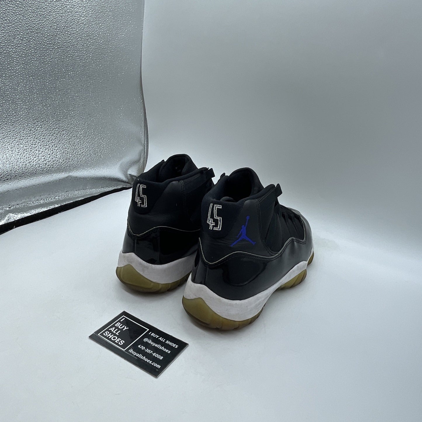 Size 8.5 - Air Jordan 11 Retro High Space Jam (378037-003)