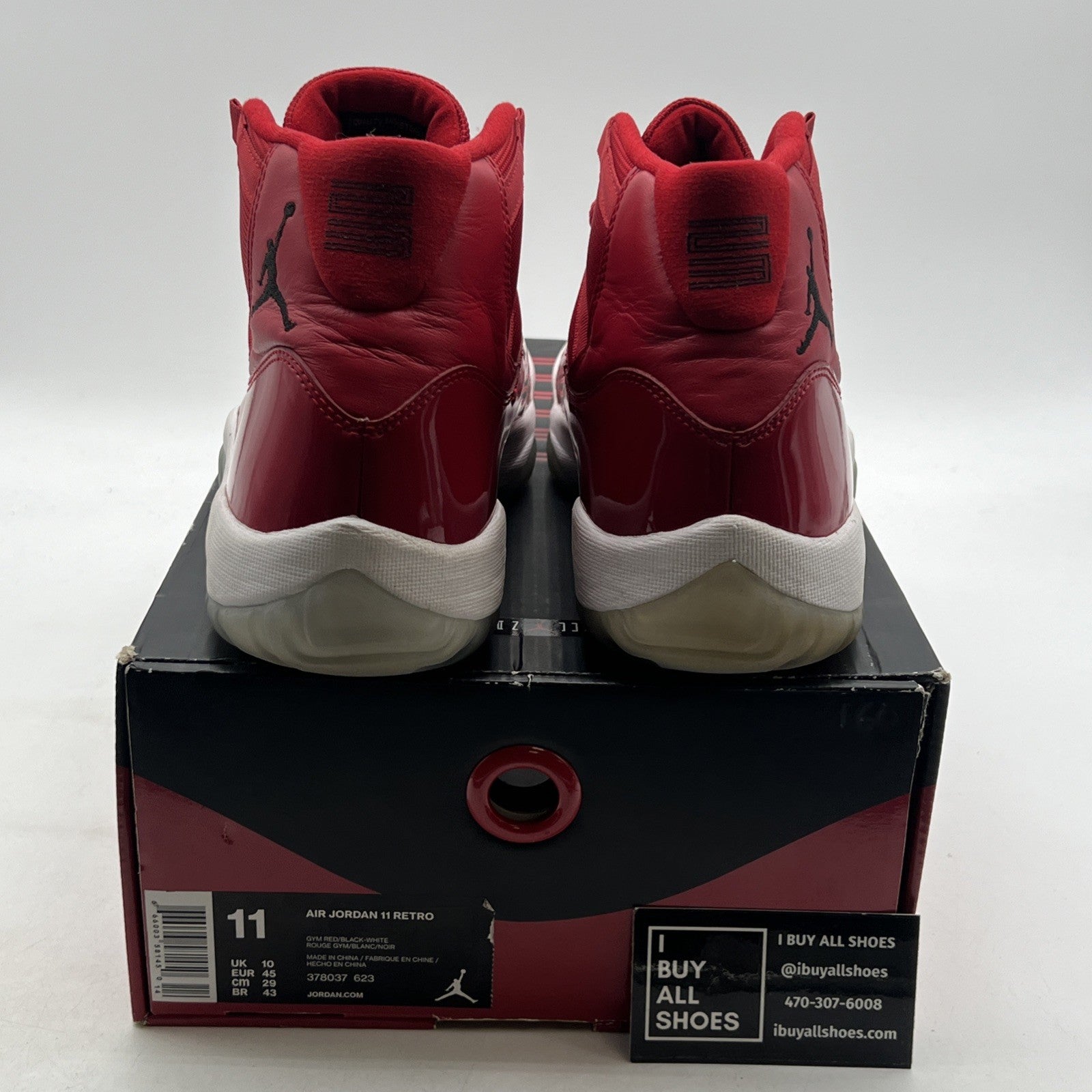 Size 11 - Air Jordan 11 Retro High Win Like '96 (378037-623)