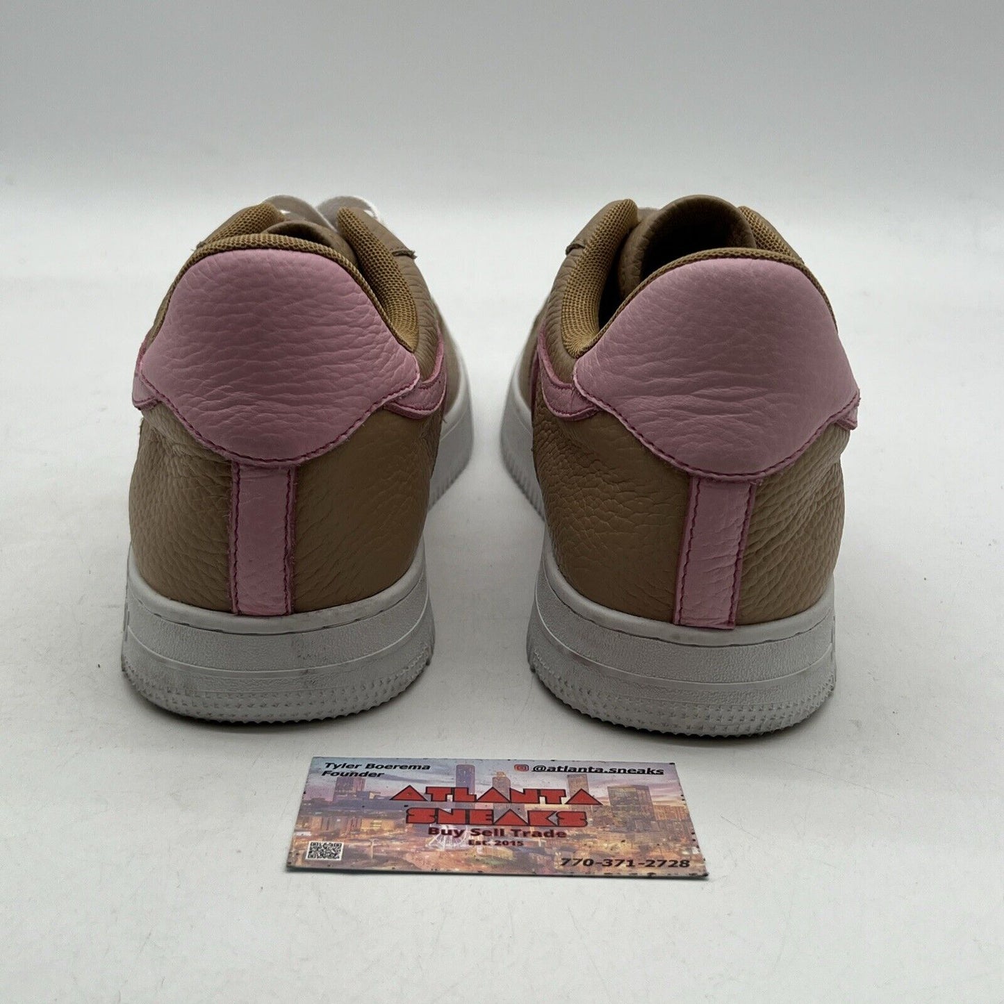 Size 11 - John Geiger Linen Pink Mens Sneakers