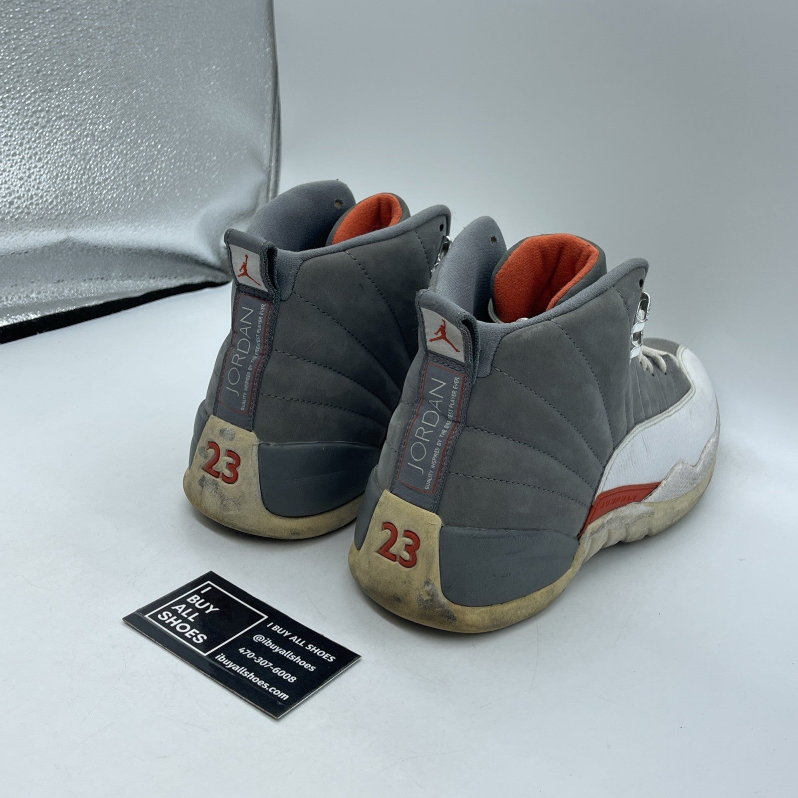 Size 10.5 - Air Jordan 12 Retro Cool Grey (130690-012)