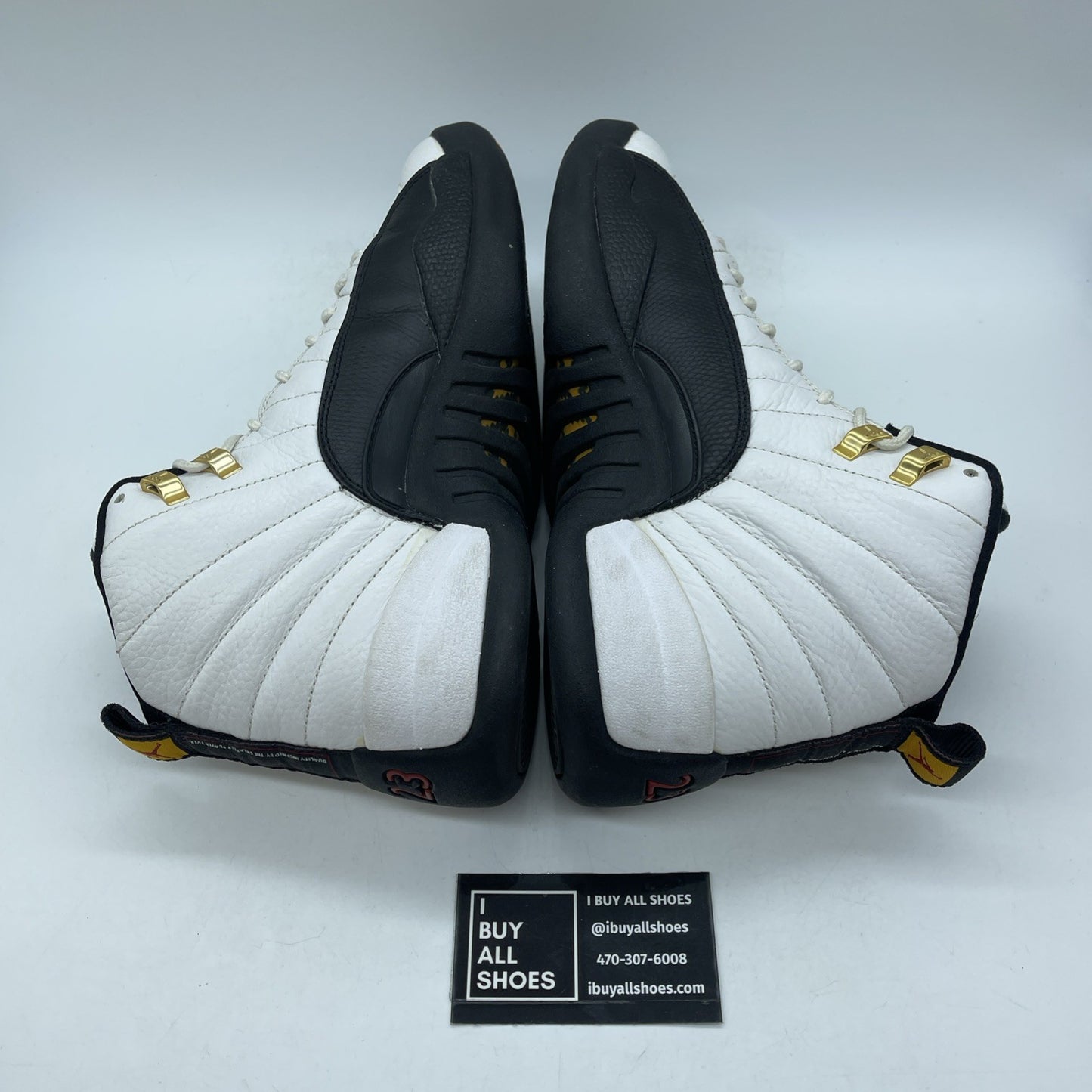 Size 10 - Air Jordan 12 Retro Countdown Pack Black White Leather (130690-109)