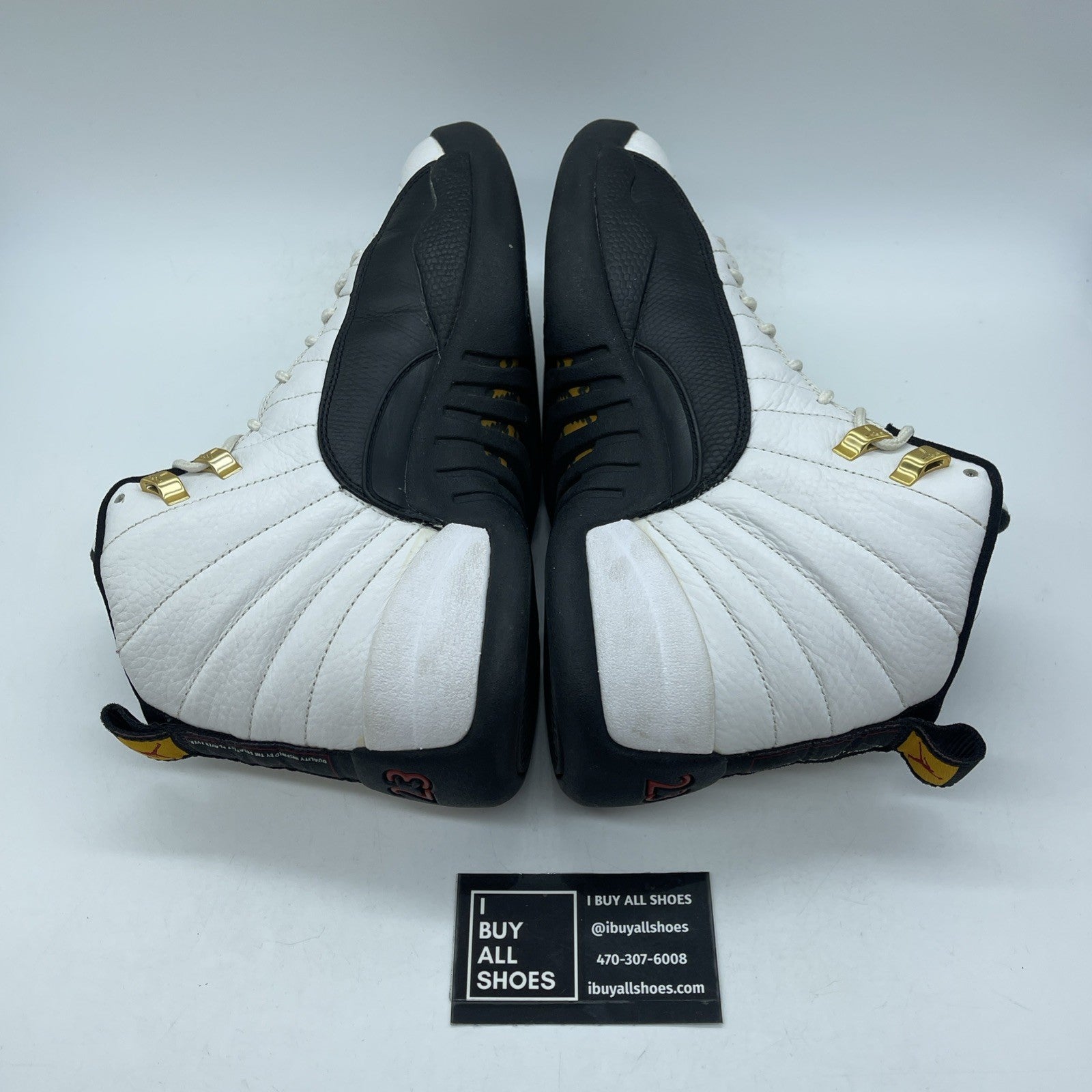 Size 10 - Air Jordan 12 Retro Countdown Pack Black White Leather (130690-109)