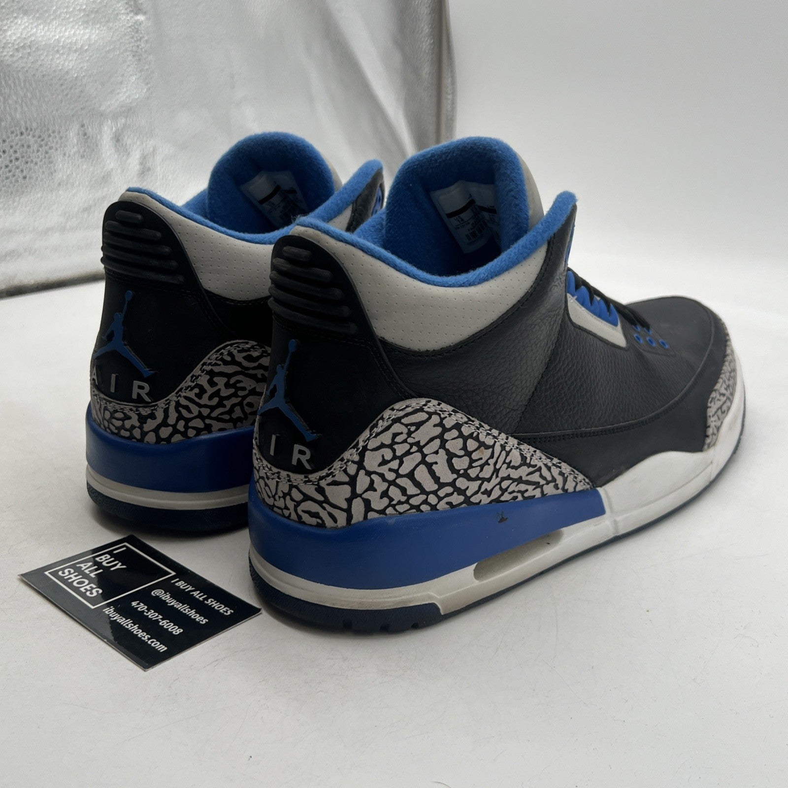 Size 14 - Air Jordan 3 Retro Sport Blue (136064-007)