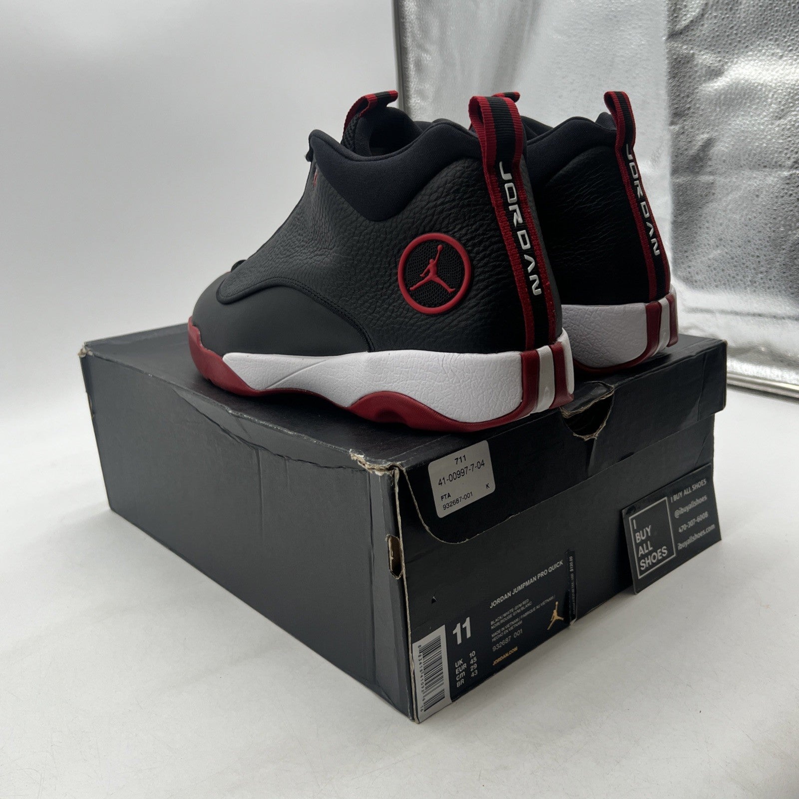 Size 11 - Jordan Jumpman Pro Quick Bred (932687-001)