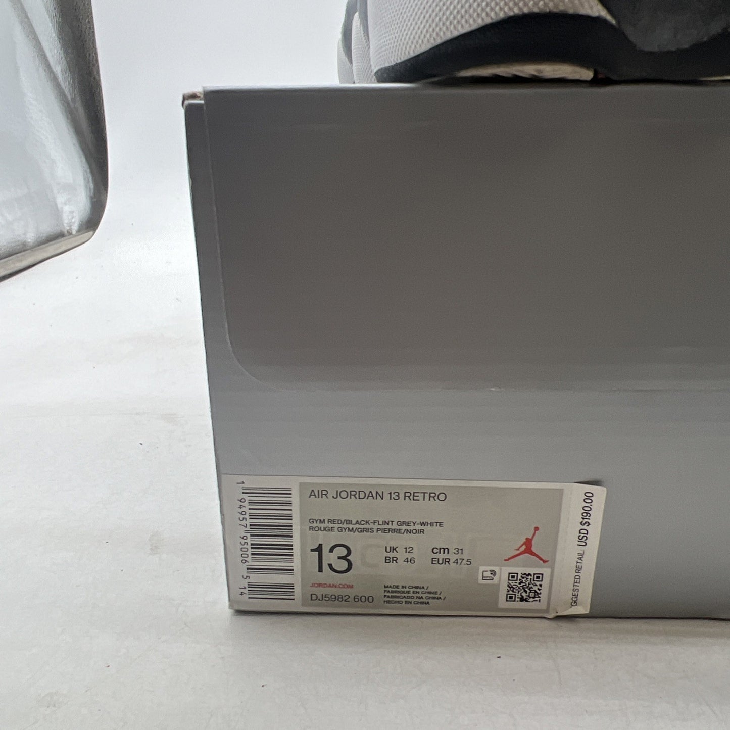 Size 13 - Air Jordan 13 Red/White - (DJ5982-600)