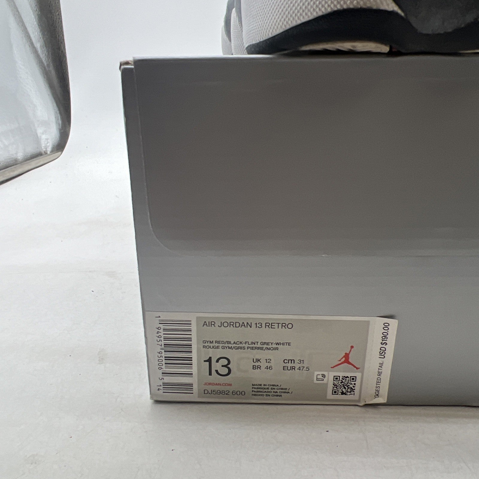 Size 13 - Air Jordan 13 Red/White - (DJ5982-600)