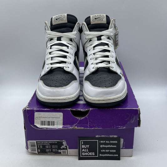 Size 7.5 - Nike Supreme x Dunk SB High By Any Means - Stormtrooper (DN3741-002)