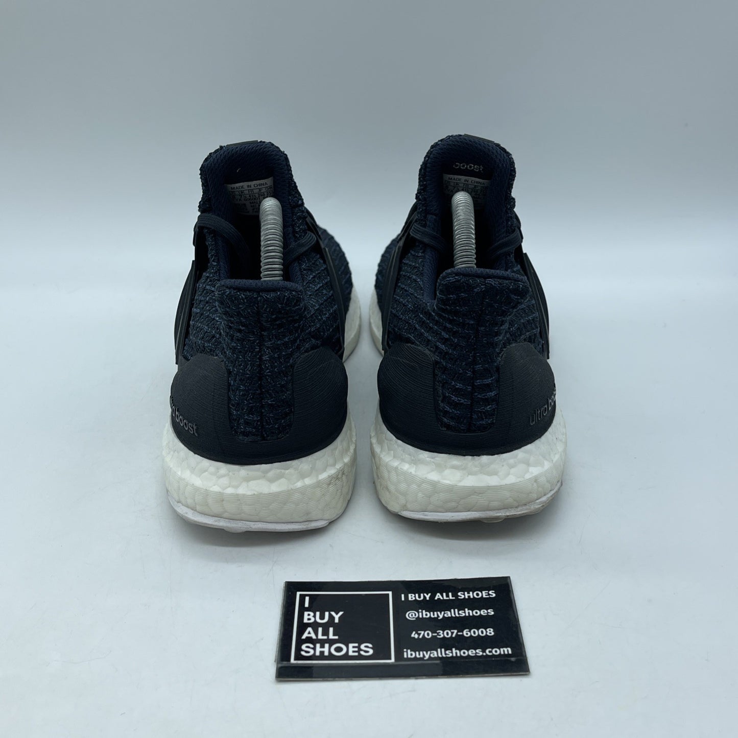Size 8 - adidas Parley x UltraBoost Deep Ocean Blue Suede (AC7836)