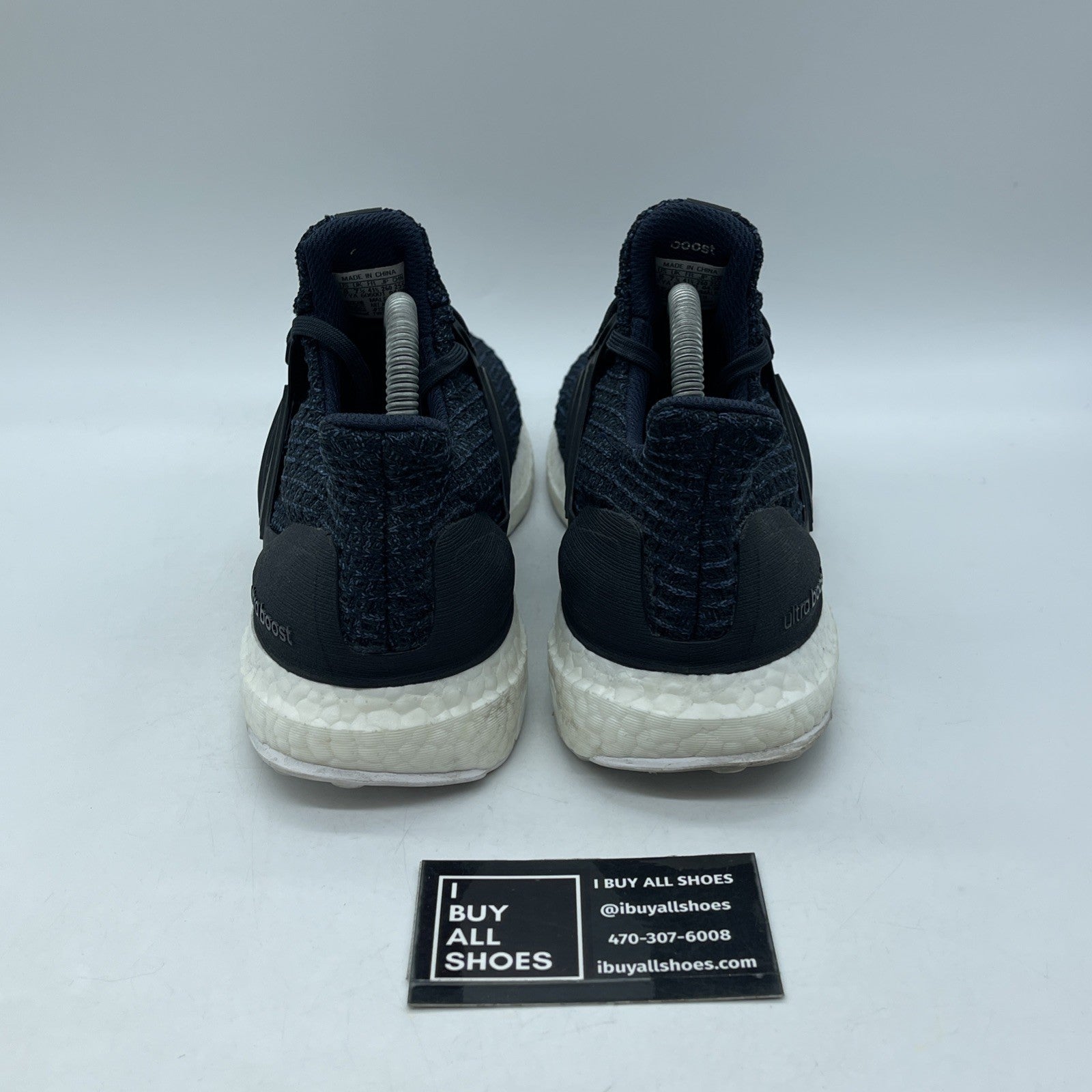 Size 8 - adidas Parley x UltraBoost Deep Ocean Blue Suede (AC7836)