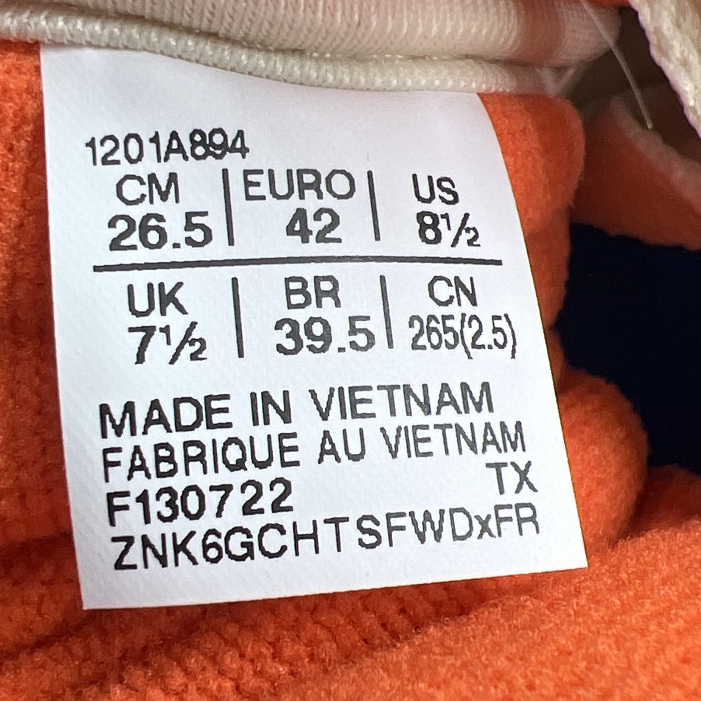 Size 8.5 - ASICS Kith x EX89 Orange (1201A894-800)