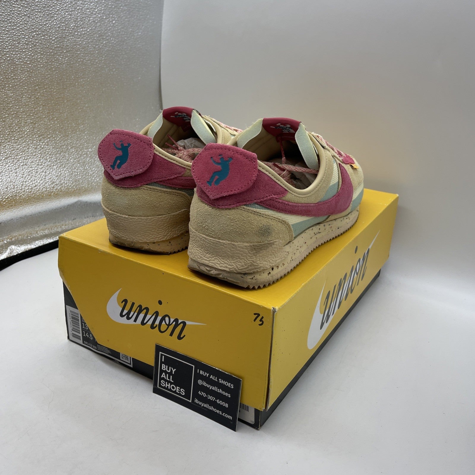 Size 13 - Nike Union LA x Cortez SP Sesame (DR1413-200)