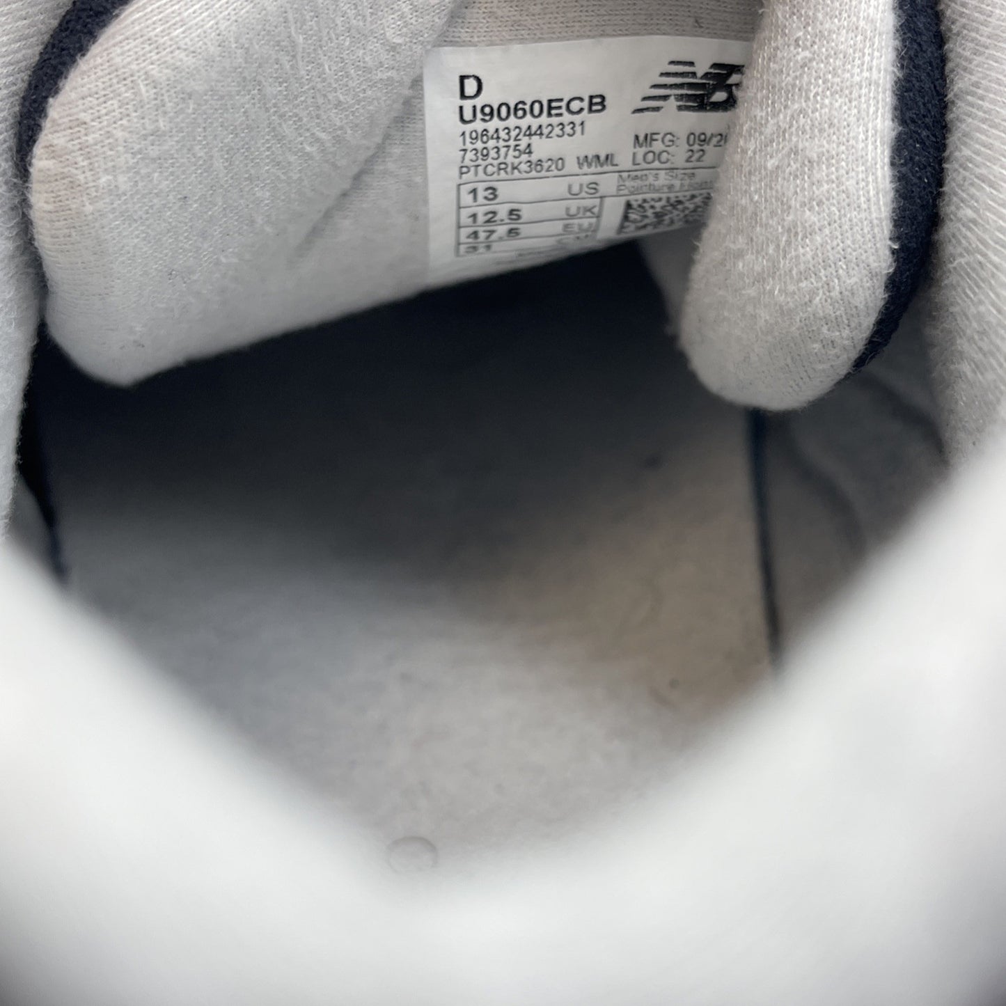 Size 13 - New Balance 9060 Outerspace Blue Grey Suede (U9060ECB)