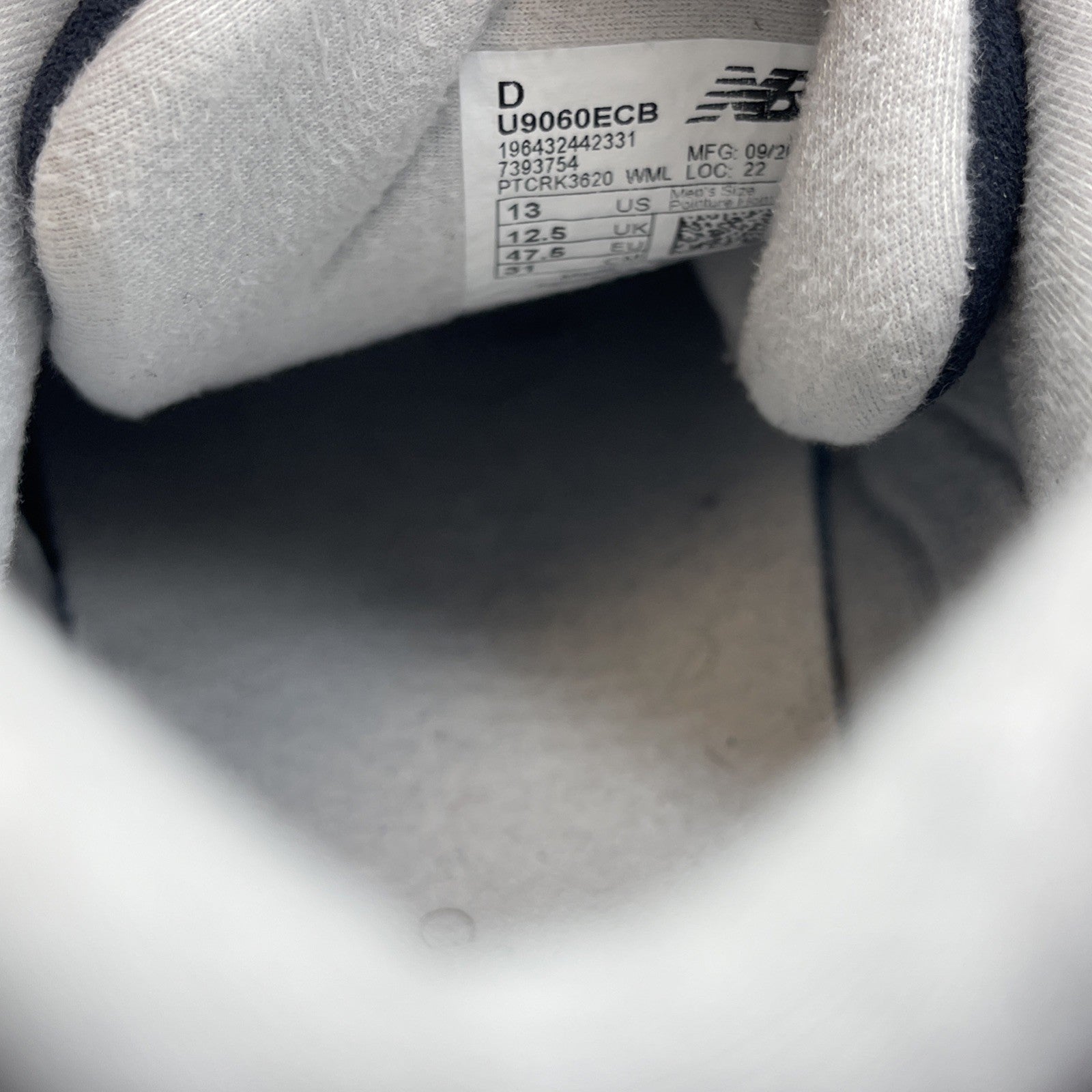 Size 13 - New Balance 9060 Outerspace Blue Grey Suede (U9060ECB)