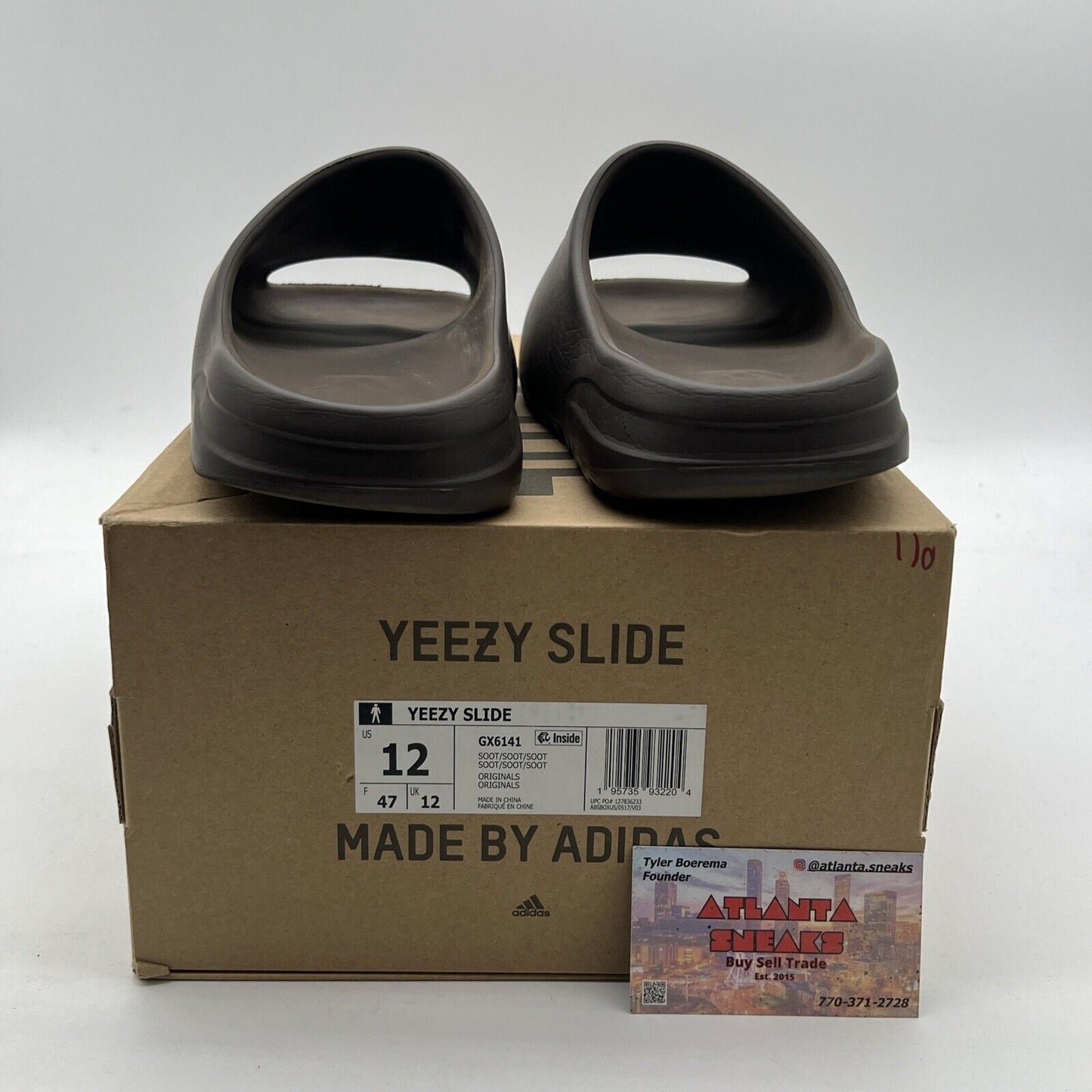 Size 12 - adidas Yeezy Slide Brown