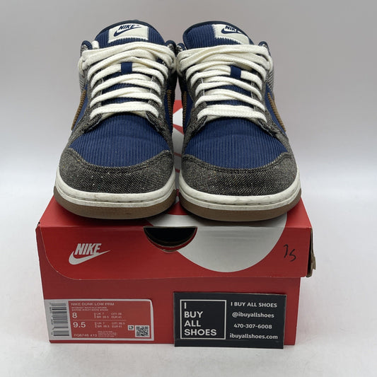 Size 8 - Nike Dunk Low Tweed Corduroy (FQ8746-410)