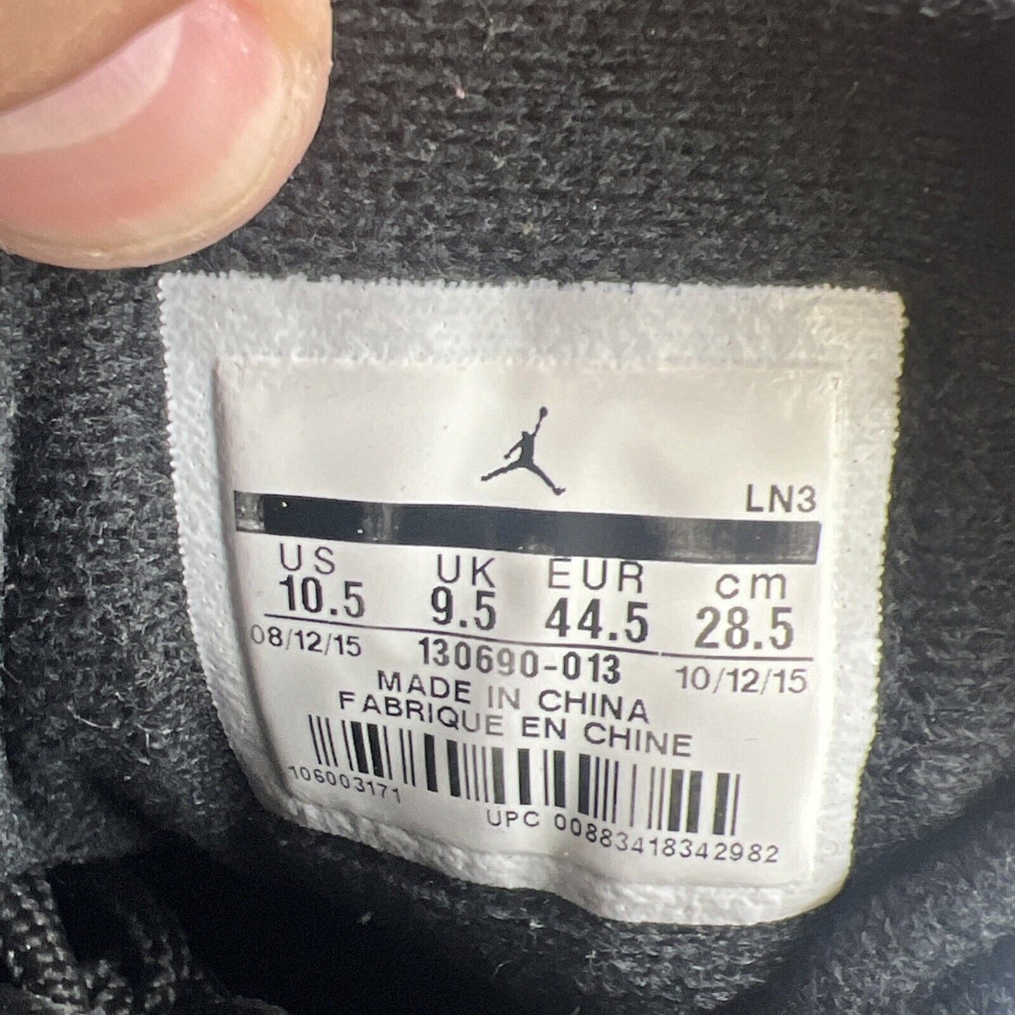 Size 10.5 - Air Jordan 12 Retro The Master (130690-013)