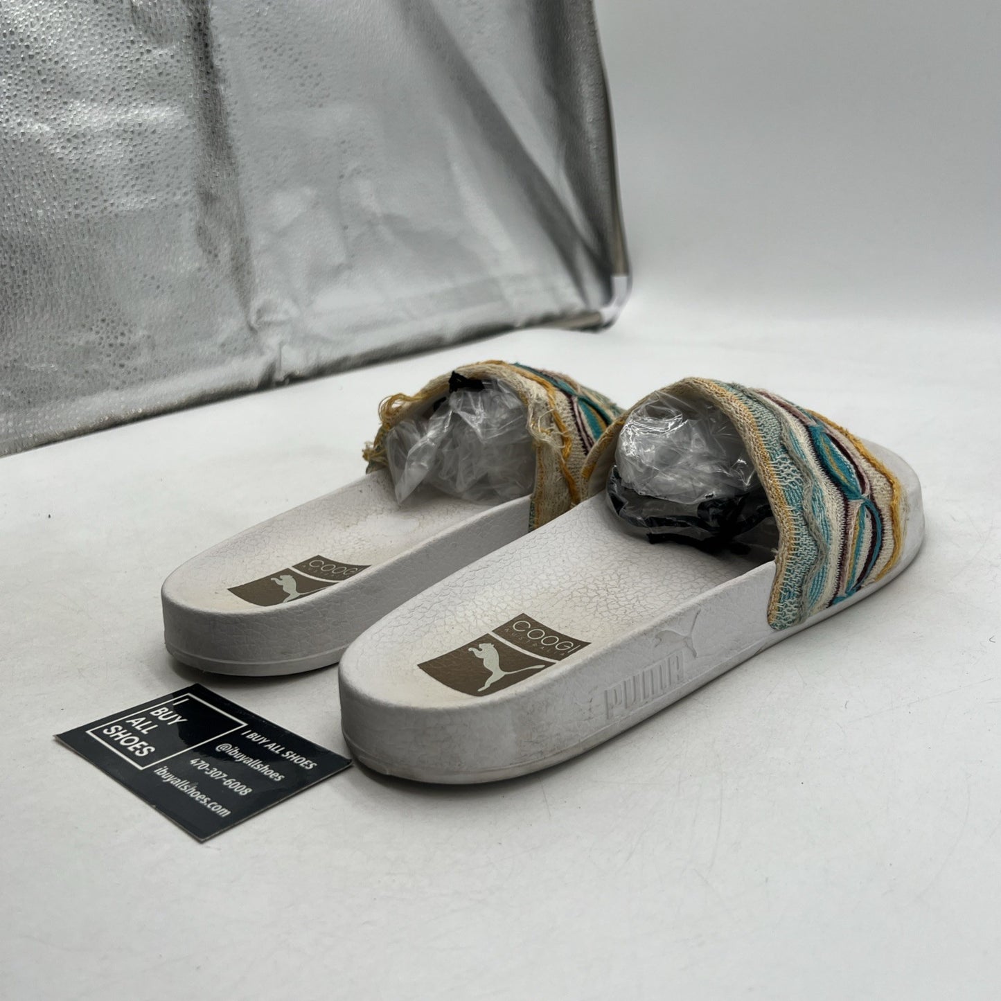 Size 8 - Puma Leadcat Wmns x Coogi Island Paradise White (368039-01)