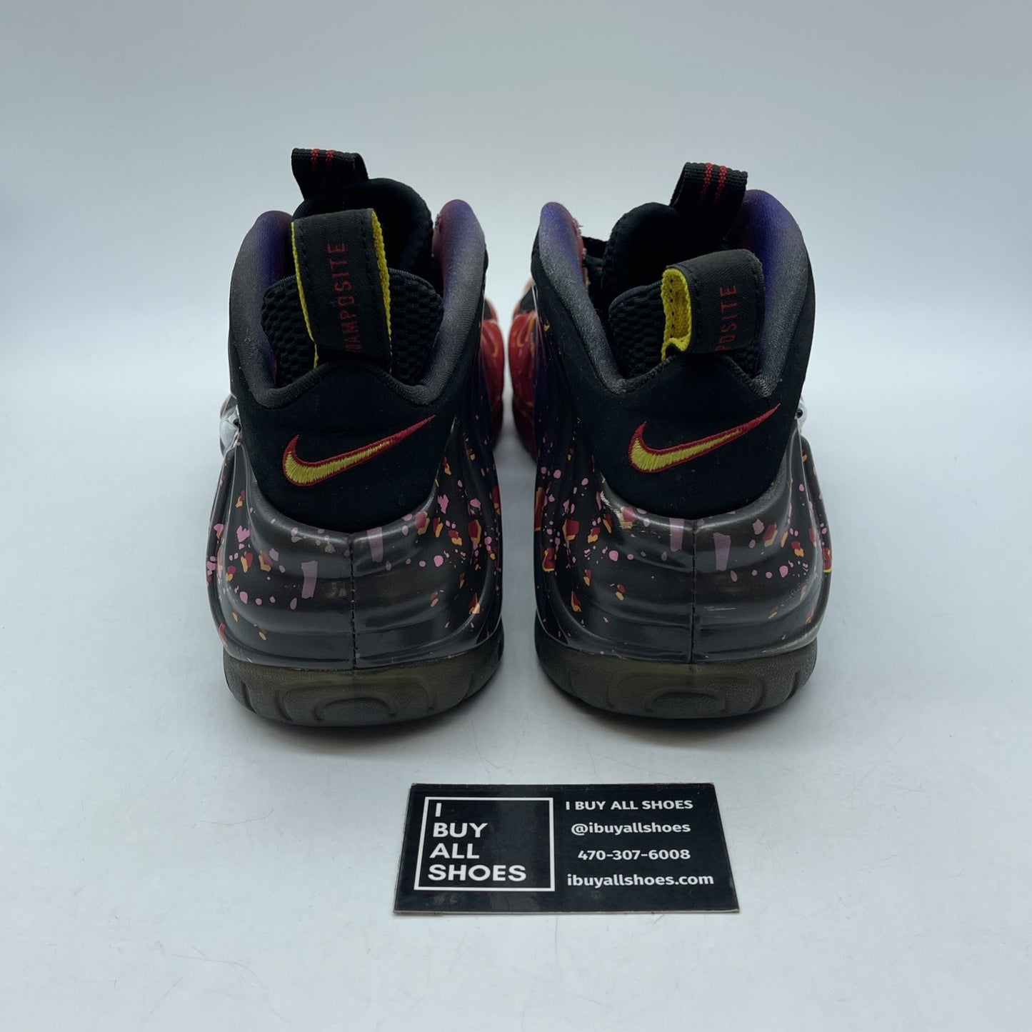 Size 11.5 - Nike Air Foamposite Asteroid Purple Black Suede (616750-600)