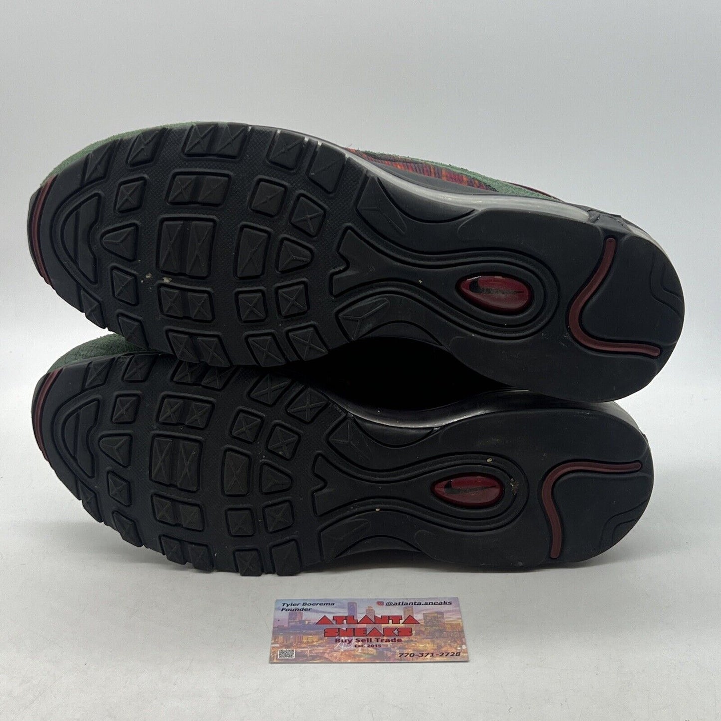 Size 12 - Nike Air Max 97 NRG Jacket Pack Green Maroon Black (AT6145-600)