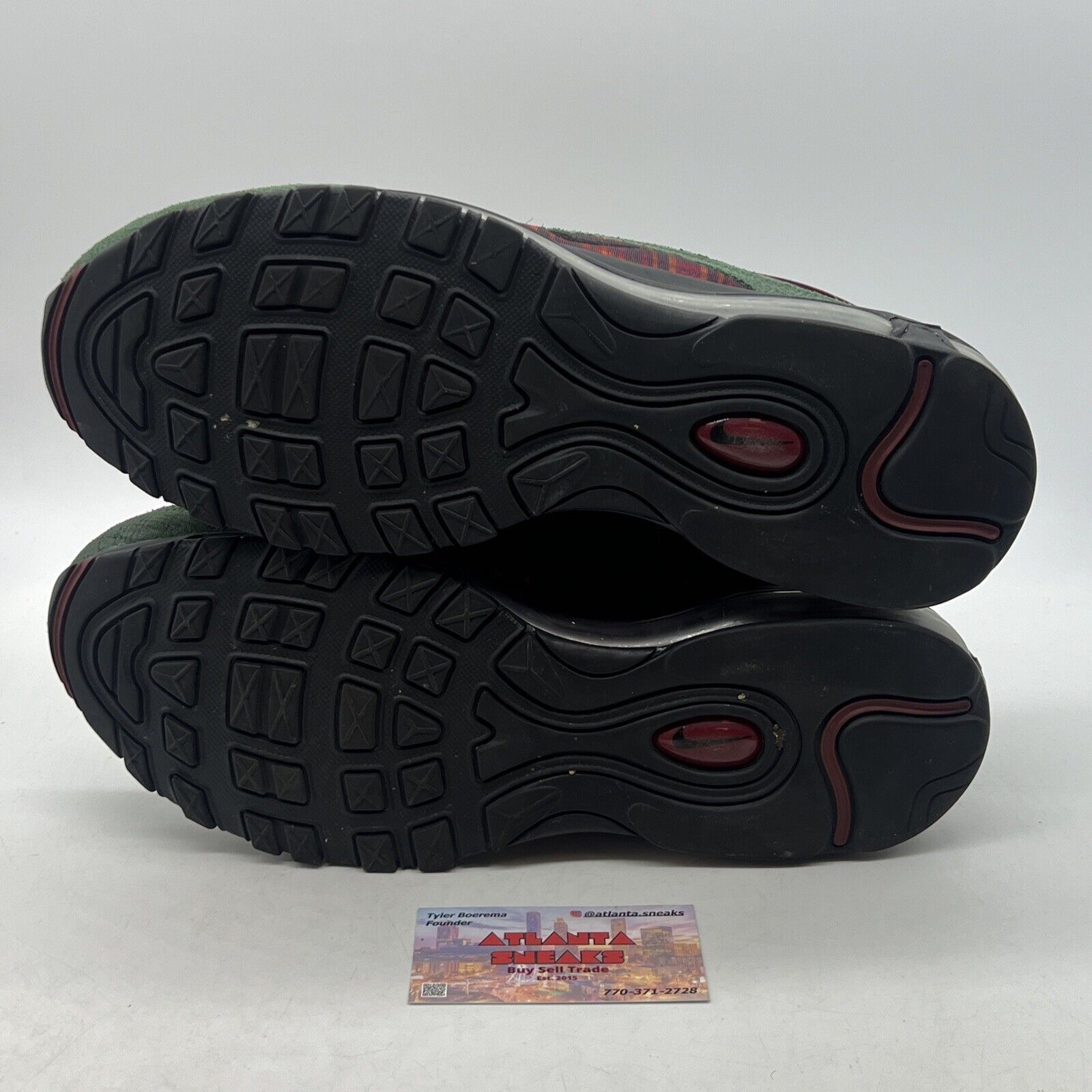 Size 12 - Nike Air Max 97 NRG Jacket Pack Green Maroon Black (AT6145-600)