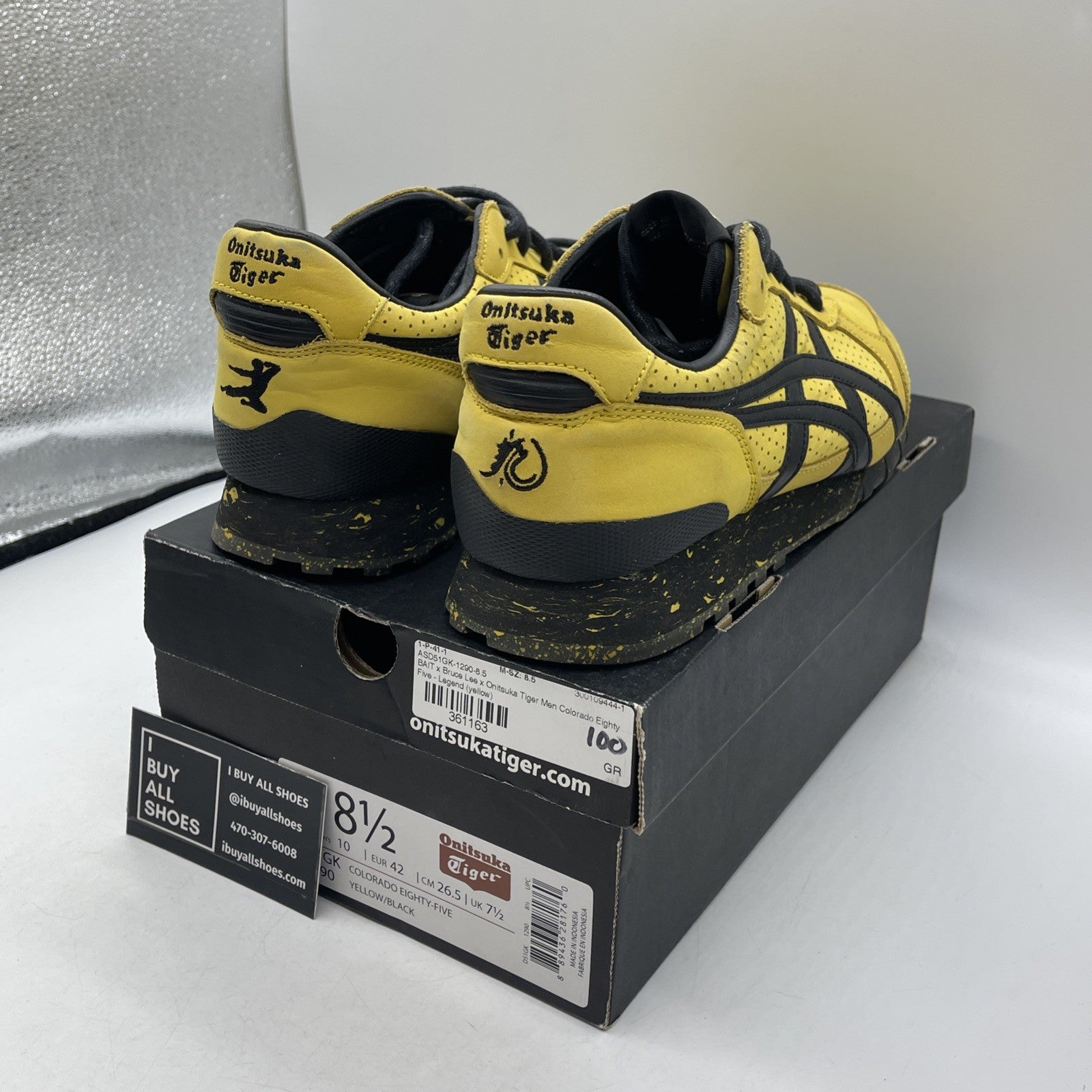 Size 8.5 - ASICS Bait x Colorado Eighty-Five Bruce Lee (D51GK)