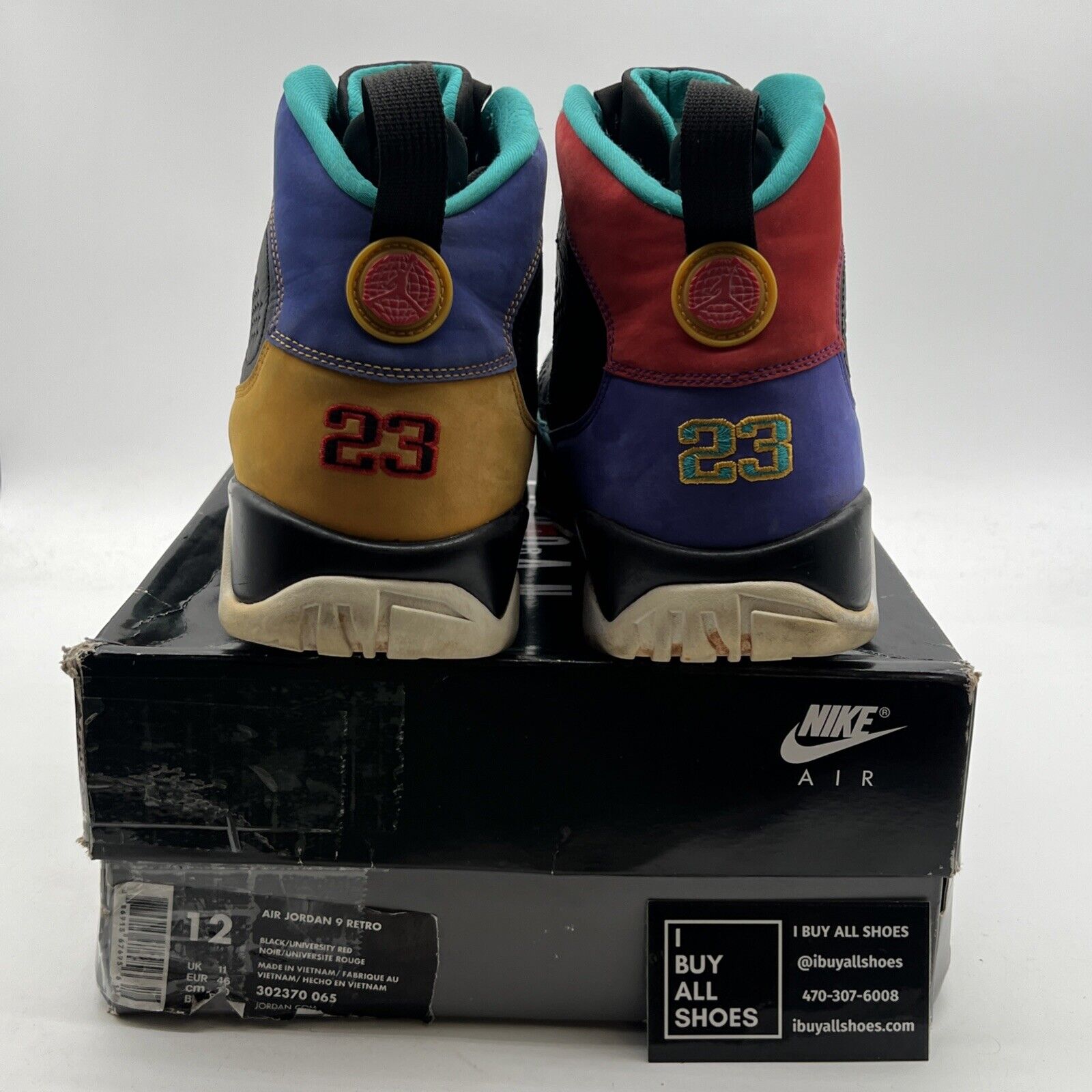 Size 12 - Air Jordan 9 Retro Dream It, Do It (302370-065)