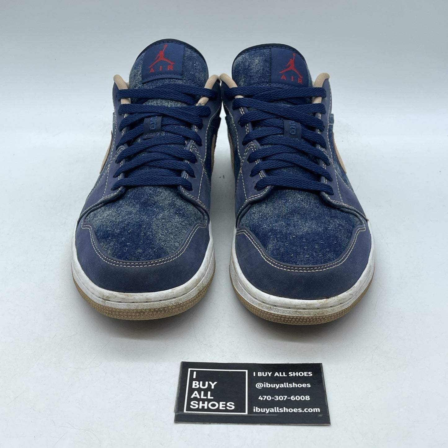 Size 11 - Air Jordan 1 SE Low Denim (DH1259-400)