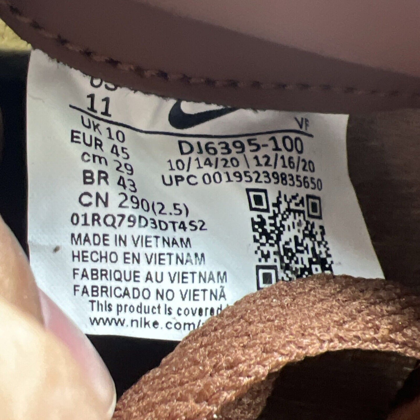 Size 11 - Nike Air Force 1 2021 Low Acorn (DJ6395-100)