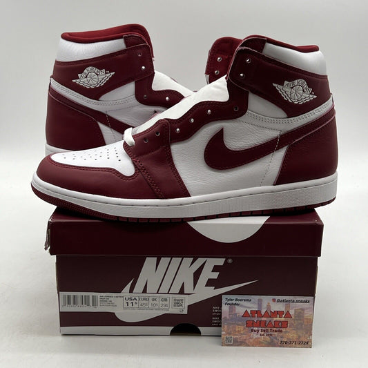 Size 11.5 - Air Jordan 1 Retro OG High Artisanal Red Leather (DZ5485-160)