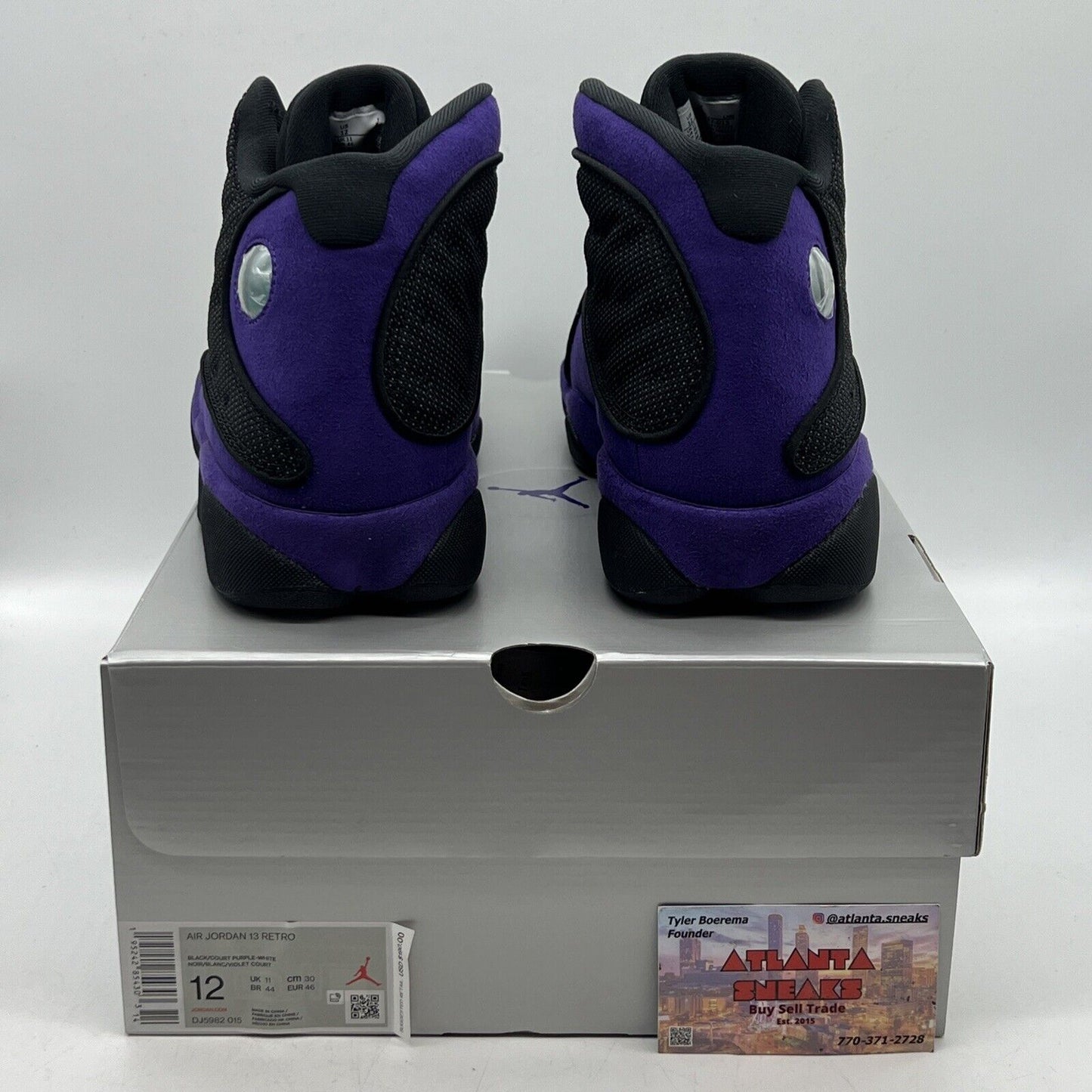 Size 12 - Jordan 13 Retro Court Purple Brand New Og All