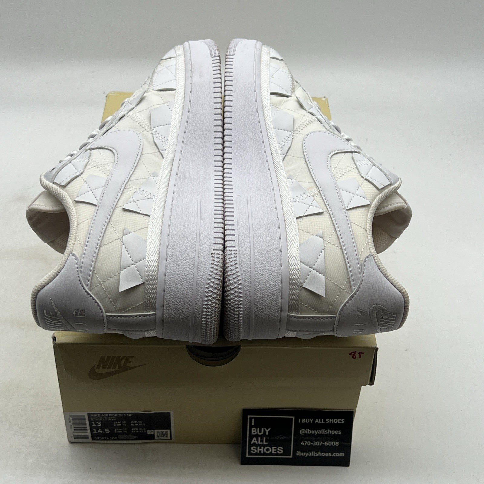 Size 13 - Nike Billie Eilish x Air Force 1 Low Triple White (DZ3674-100)