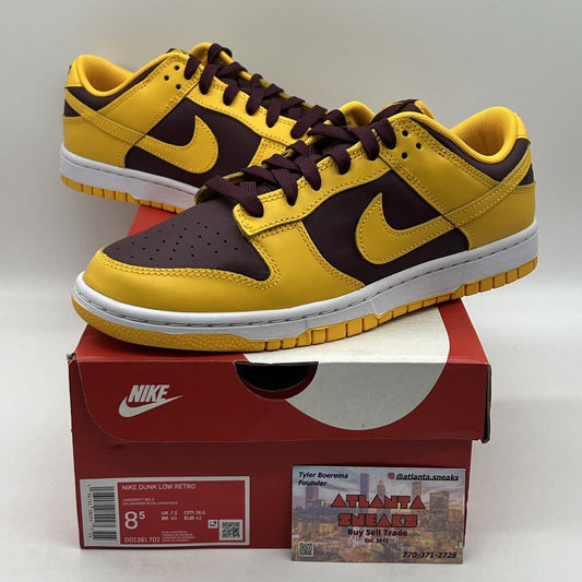 Size 8.5 - Nike Dunk Low Retro Arizona State Sun Devils 2022 Brand New Og