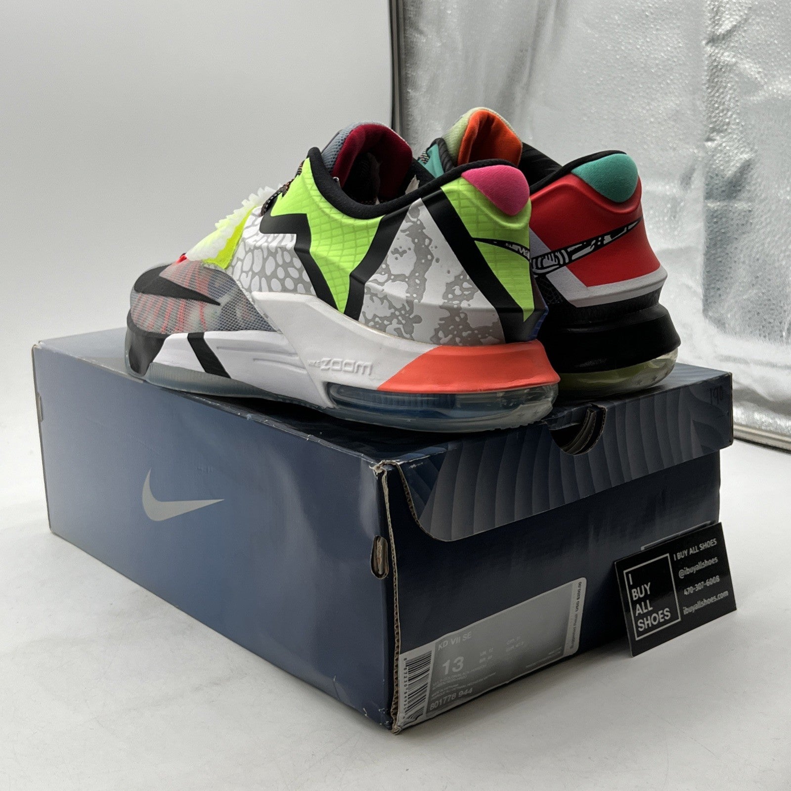 Size 13 - Nike KD 7 What The KD (801778-944)