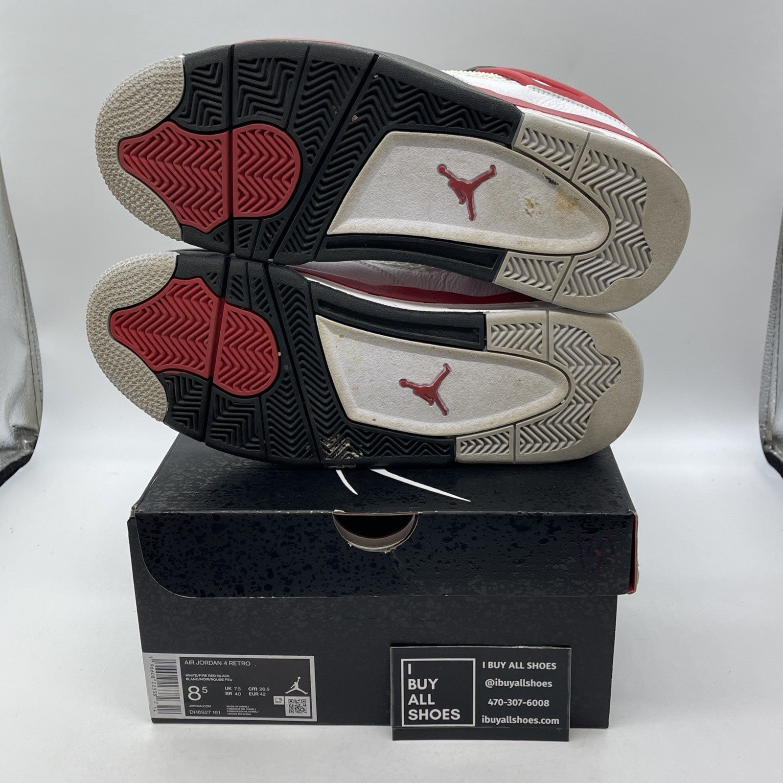 Size 8.5 - Air Jordan 4 Retro Mid Red Cement