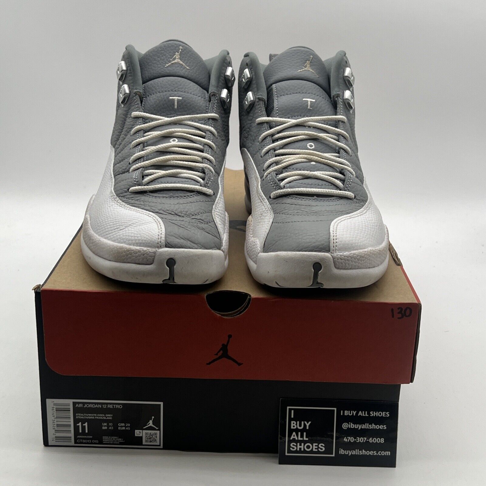 Size 11 - Air Jordan 12 Stealth 2022 (CT8013-015)