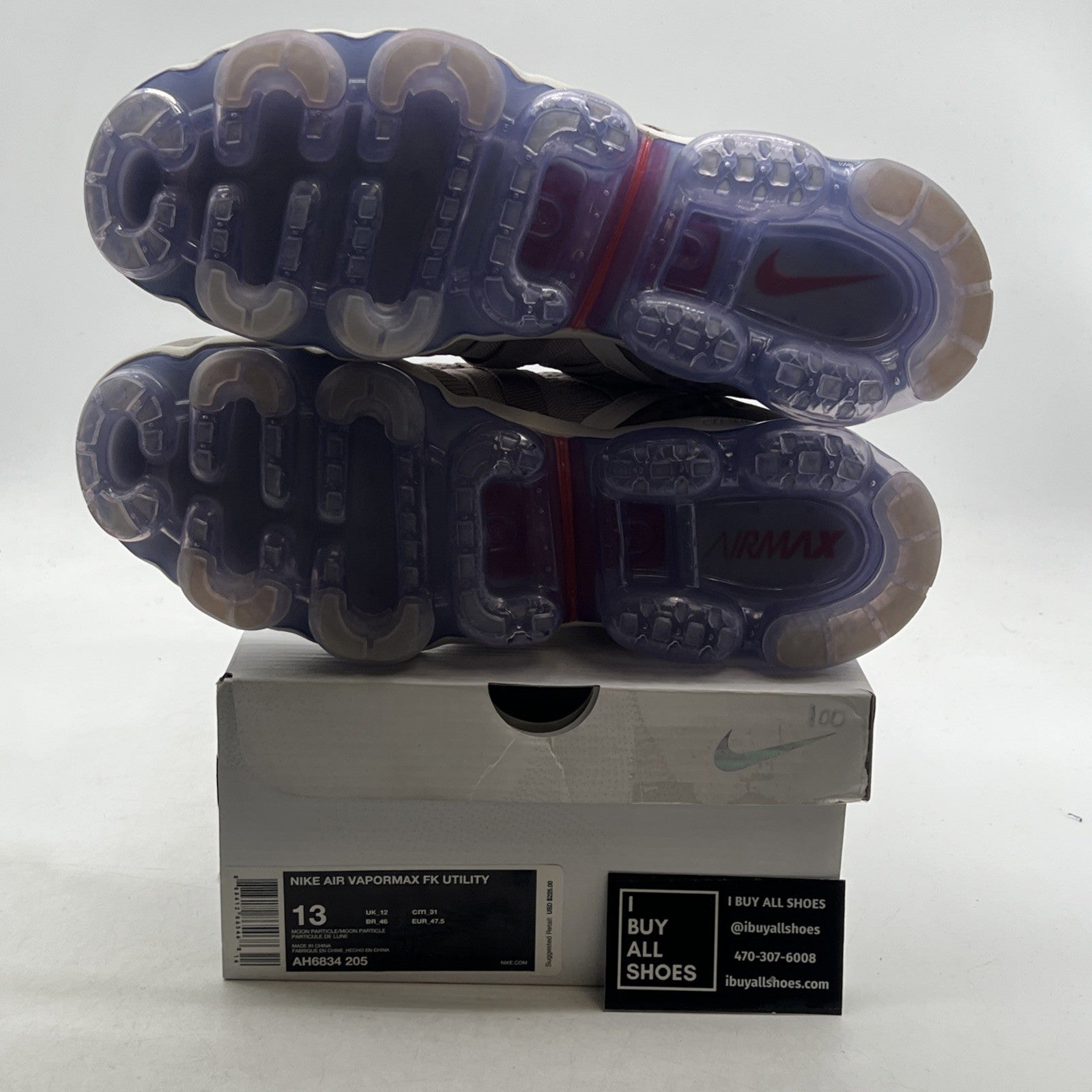 Size 13 - Nike Air VaporMax Utility Moon Particle (AH6834-205)