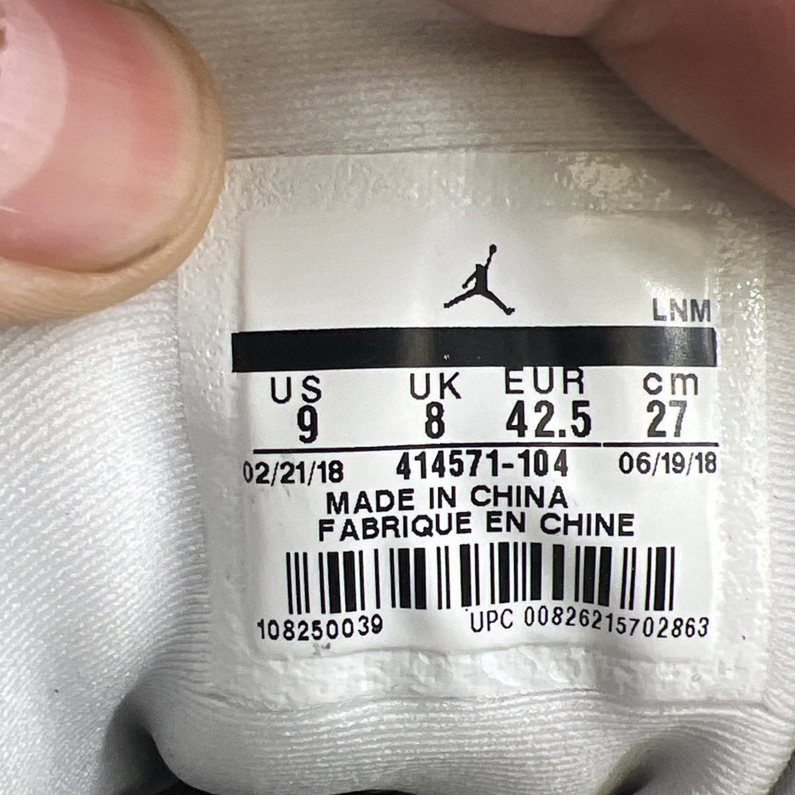 Size 9 - Air Jordan 13 Retro He Got Game 2018 (414571-104)