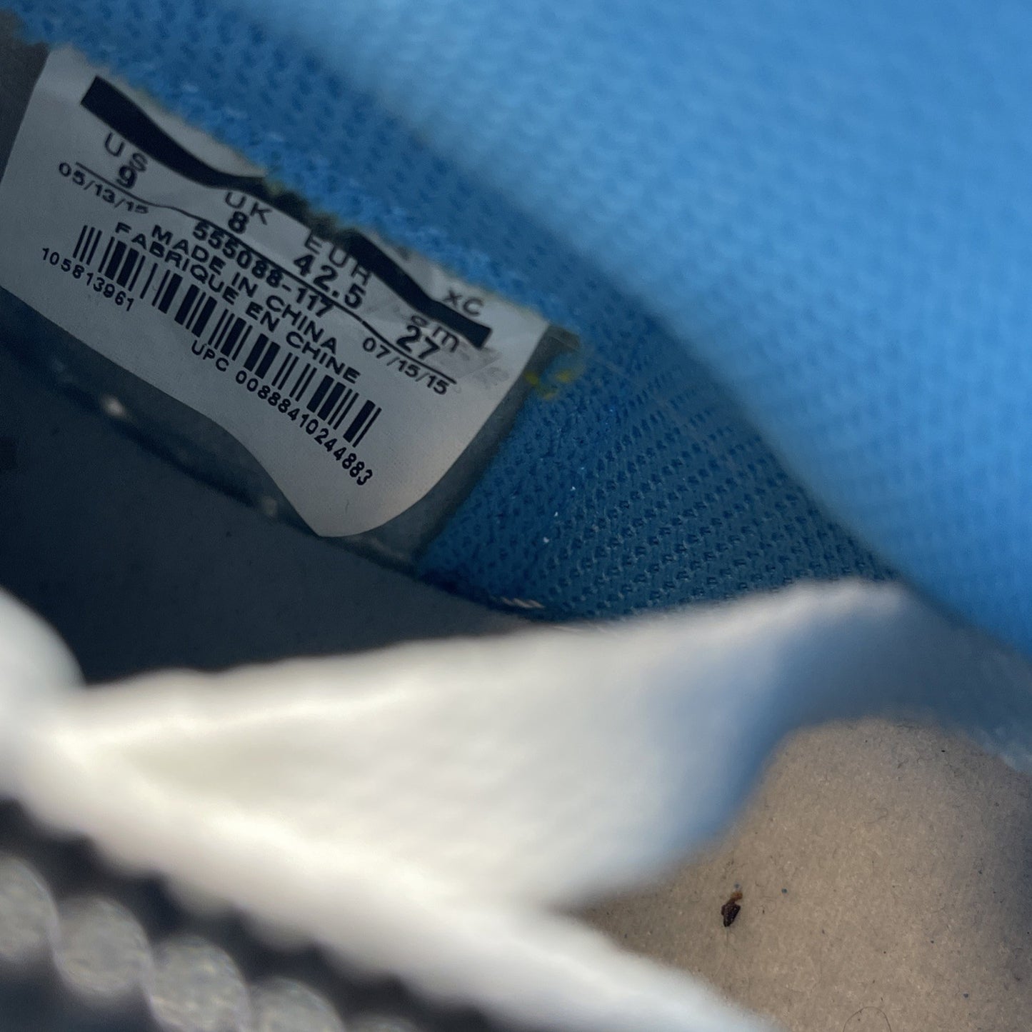 Size 9 - Air Jordan 1 Retro High OG UNC 2015 (555088-117)