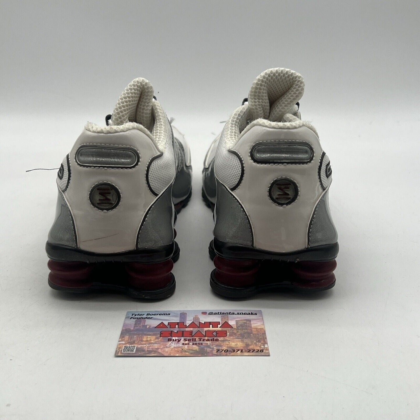 Size 11 - Nike Shox NZ SL Silver  (309730-109)