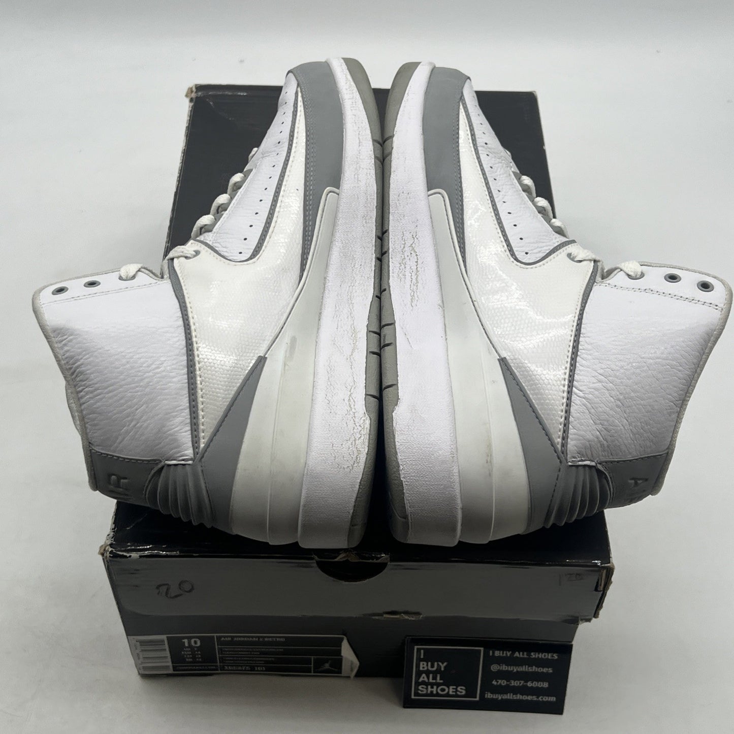 Size 10 - Air Jordan 2 Retro 25th Anniversary (385475-101)