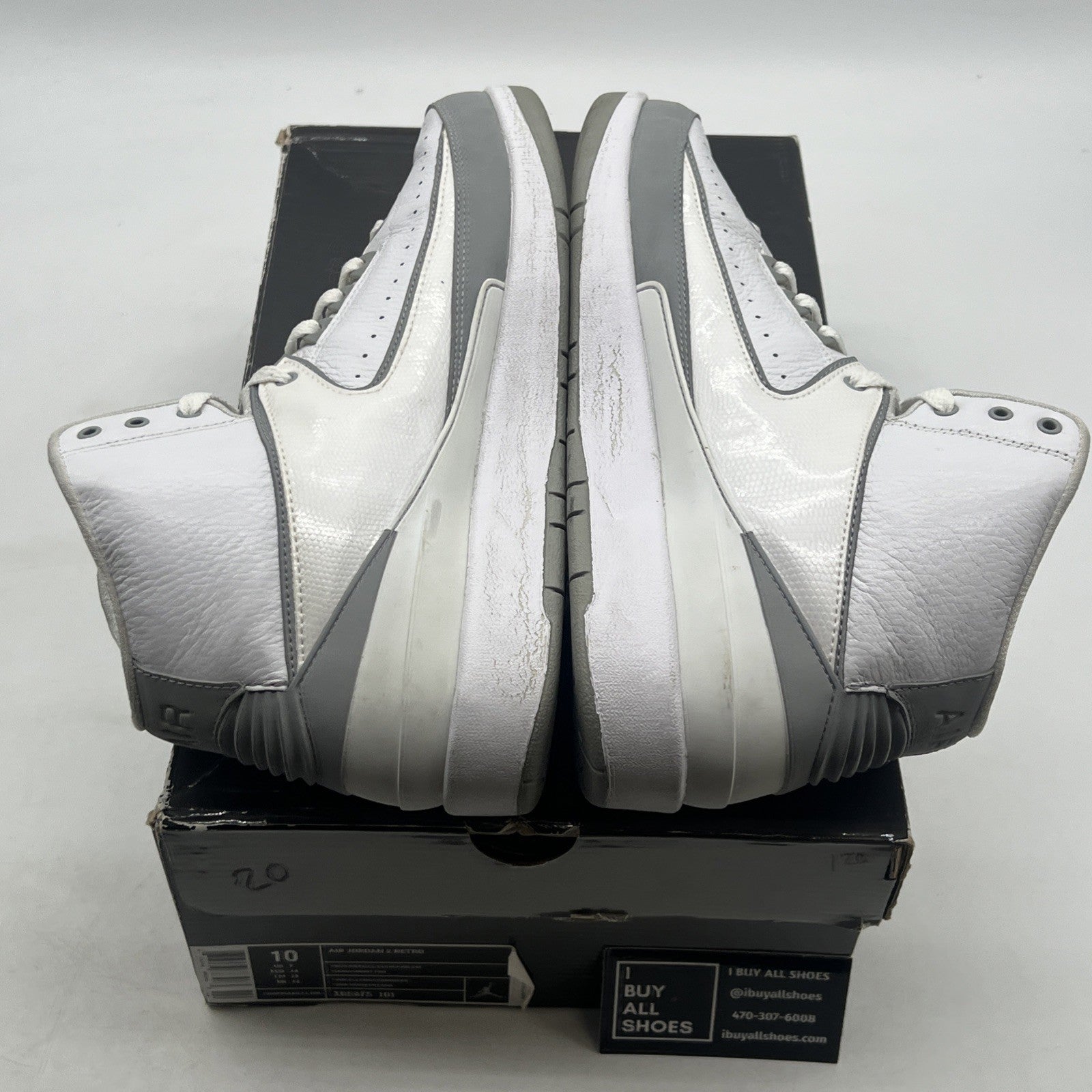 Size 10 - Air Jordan 2 Retro 25th Anniversary (385475-101)