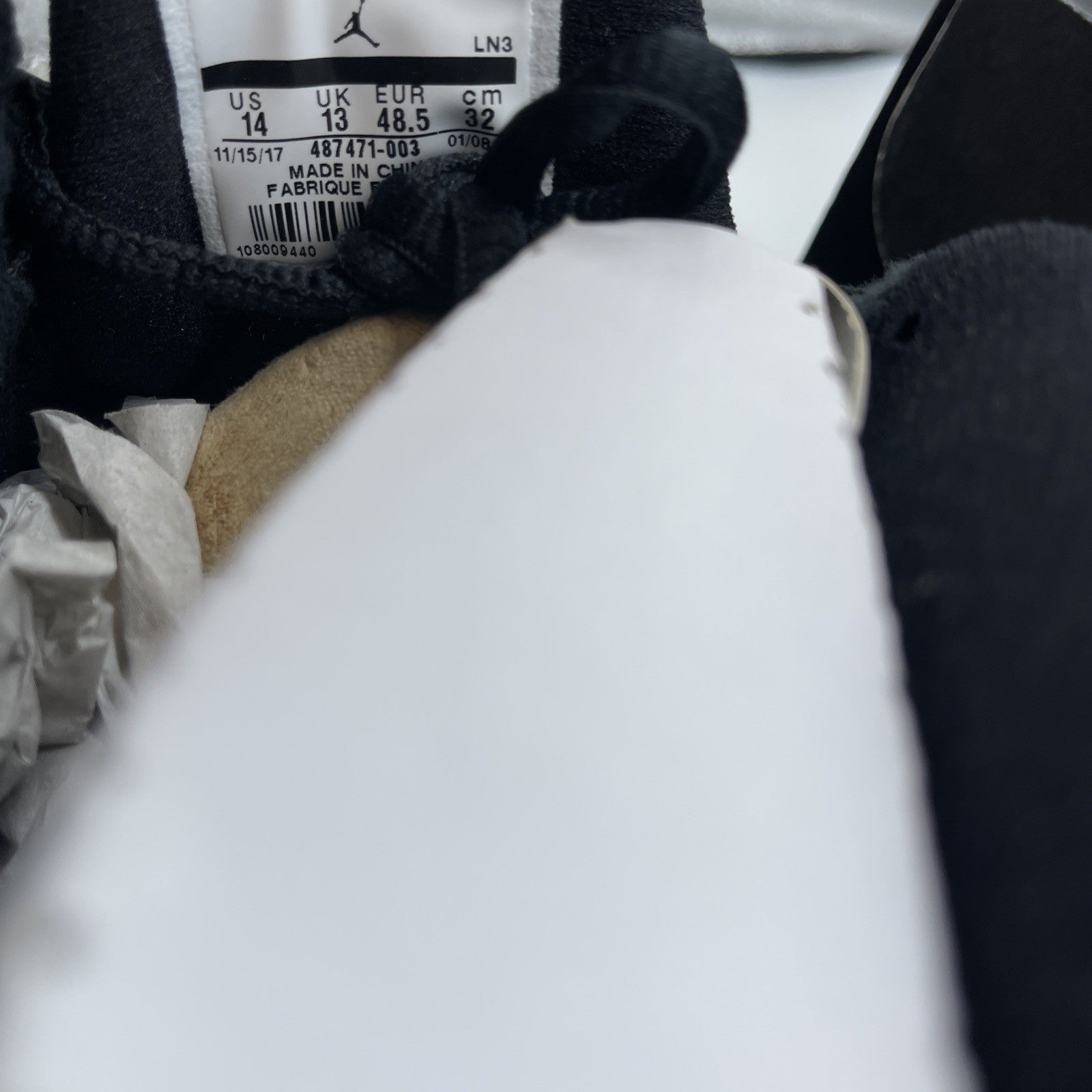 Size 14 - Air Jordan 14 Retro 2018 Last Shot (487471-003)
